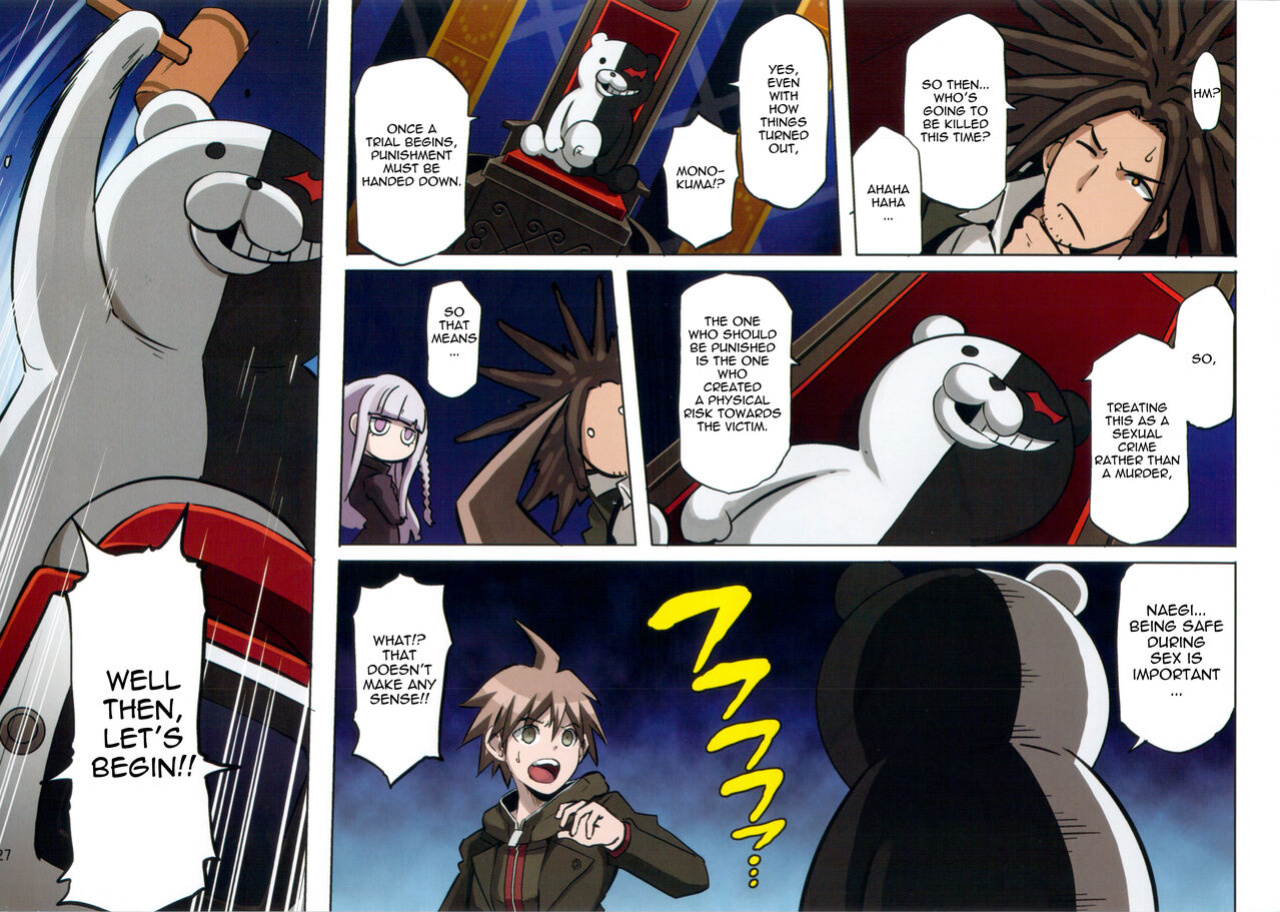 (C85) [EROQUIS! (Butcha-U)] Inranronpa + BABY WITH IORI RINKO (Danganronpa, Gundam Build Fighters)