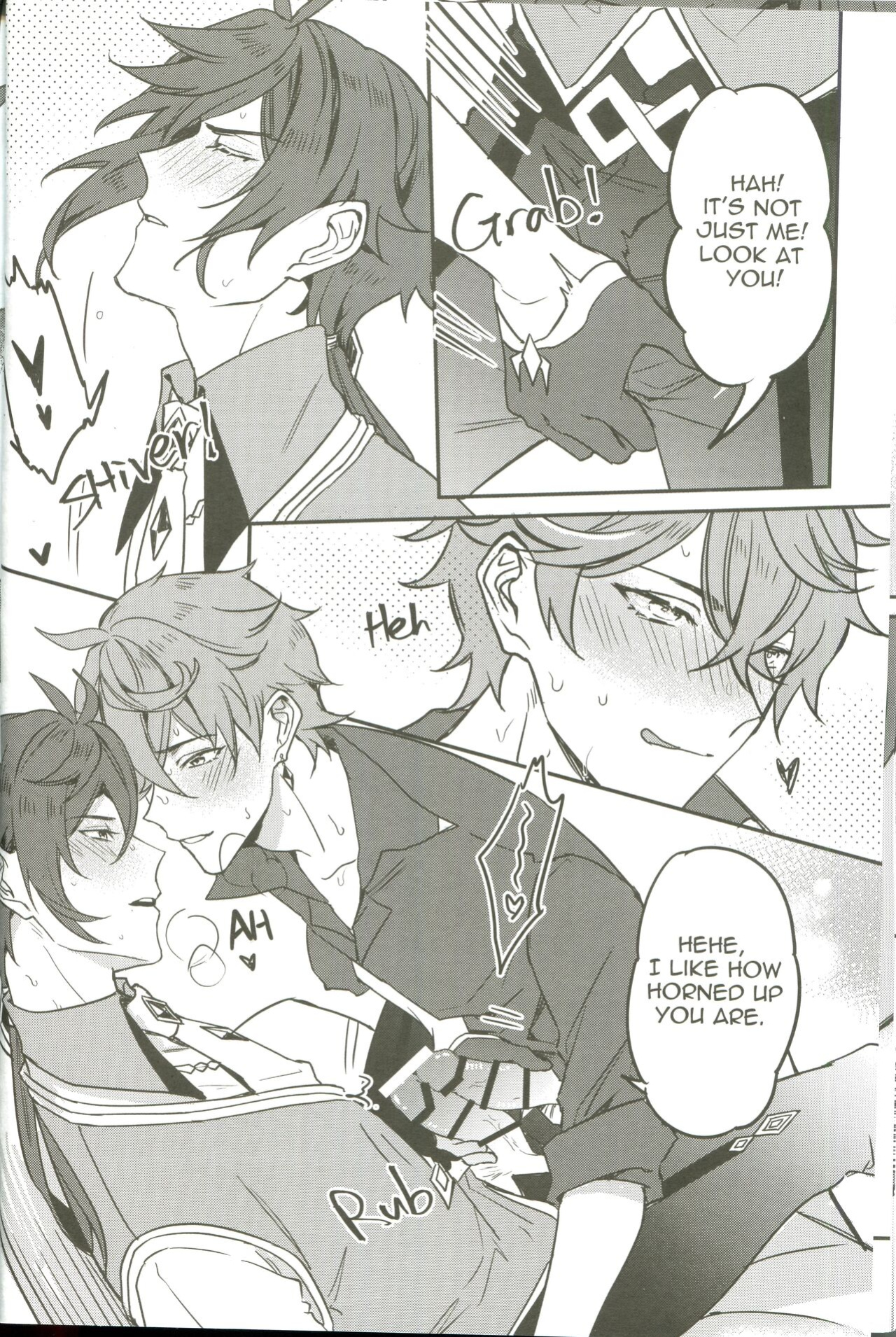 (megumignsn)The Intoxicated Harbinger and Archon (Genshin Impact)