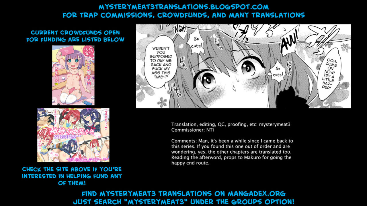 (C96) [Ash Wing (Makuro)] Josou Danshi x Ore Bangaihen (Josou Danshi × Ore Soushuuhen) [mysterymeat3]