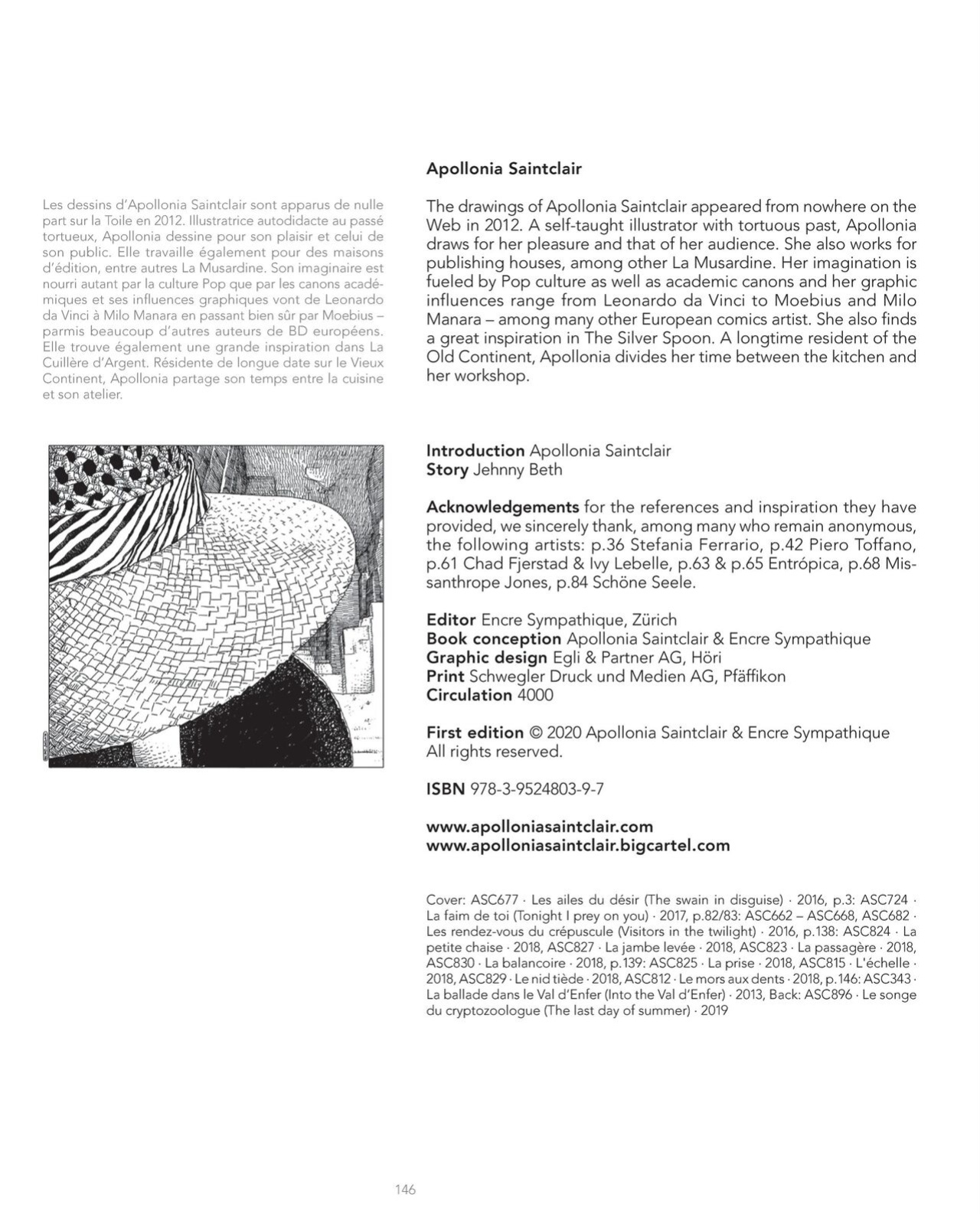 [Apollonia Saintclair] Ink is my blood - volume four [Artbook]