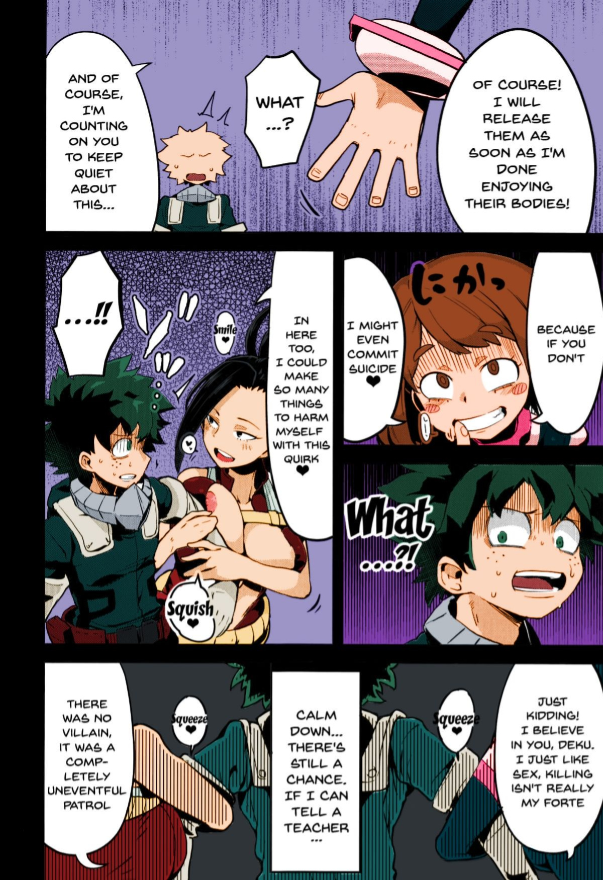 (C95) [slime_eer (Nutaunagi)] Boku to Nottori Villain Nakademia (Boku no Hero Academia) [Doujins.com] [Colorized]