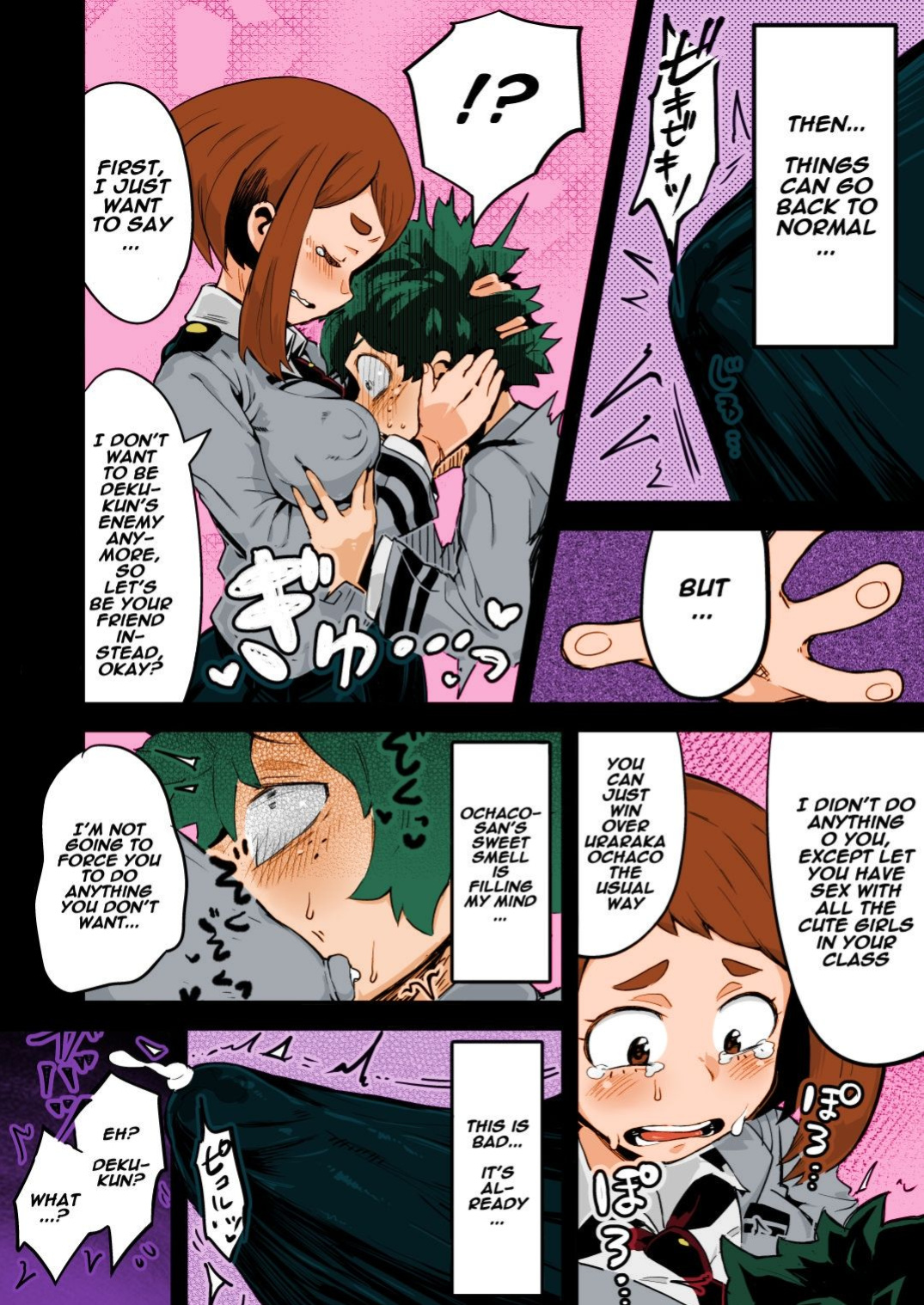 [slime_eer (Nutaunagi)] Boku to Nottori Villain Nakademia Vol. 2 (Boku no Hero Academia) [Naxusnl] [Colorized]