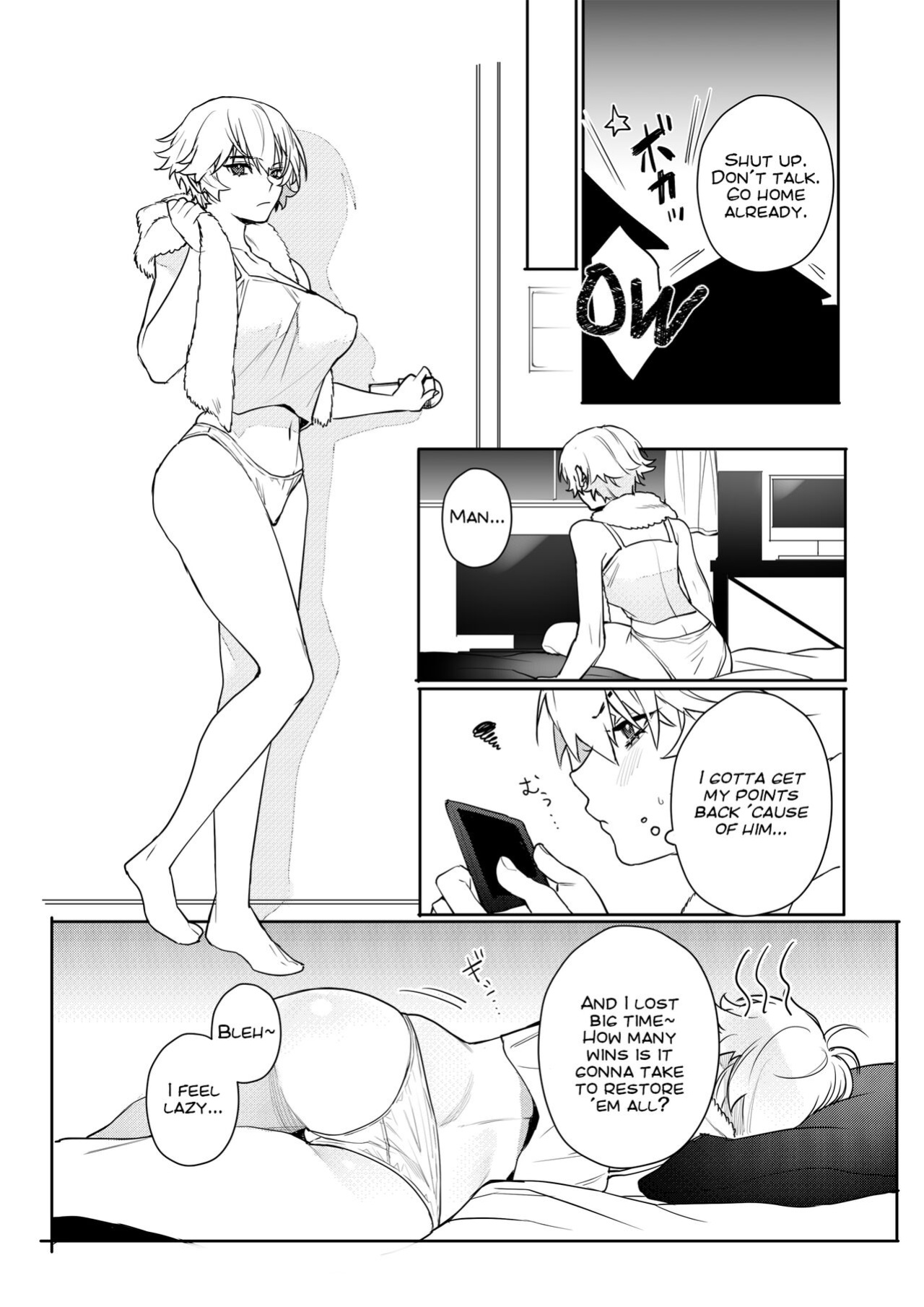 [Pacifier heaven (Shishamo)] Gamer Kanojo no Oppai Monde Mita Kekka… | What Happens if You Try to Fondle a Gamer Chick's Boobs... [Nisor]