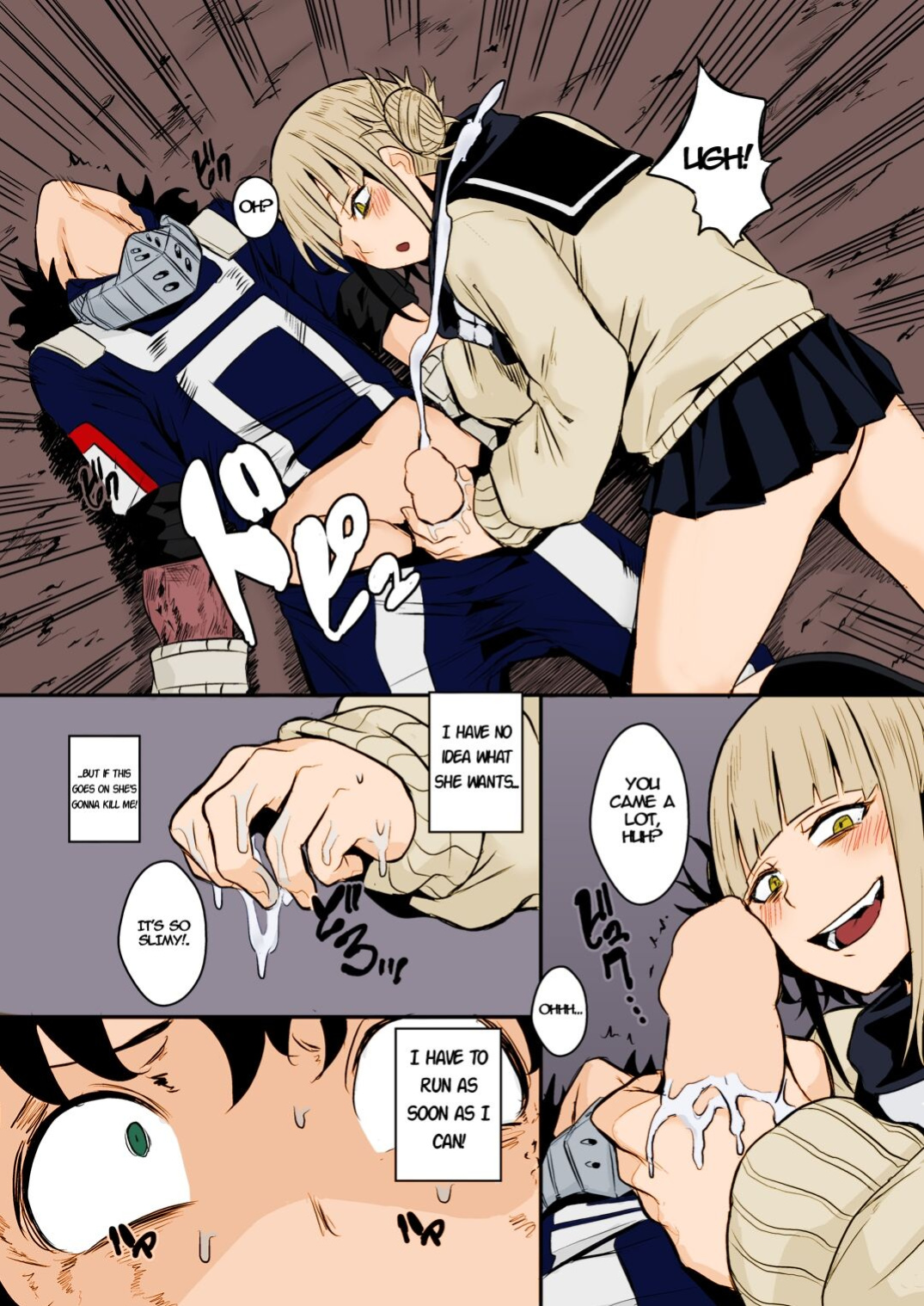 [Happouvijin (yumoteliuce)] Trap Honey (My Hero Academia) [﻿Metaphrastes] [Colorized]