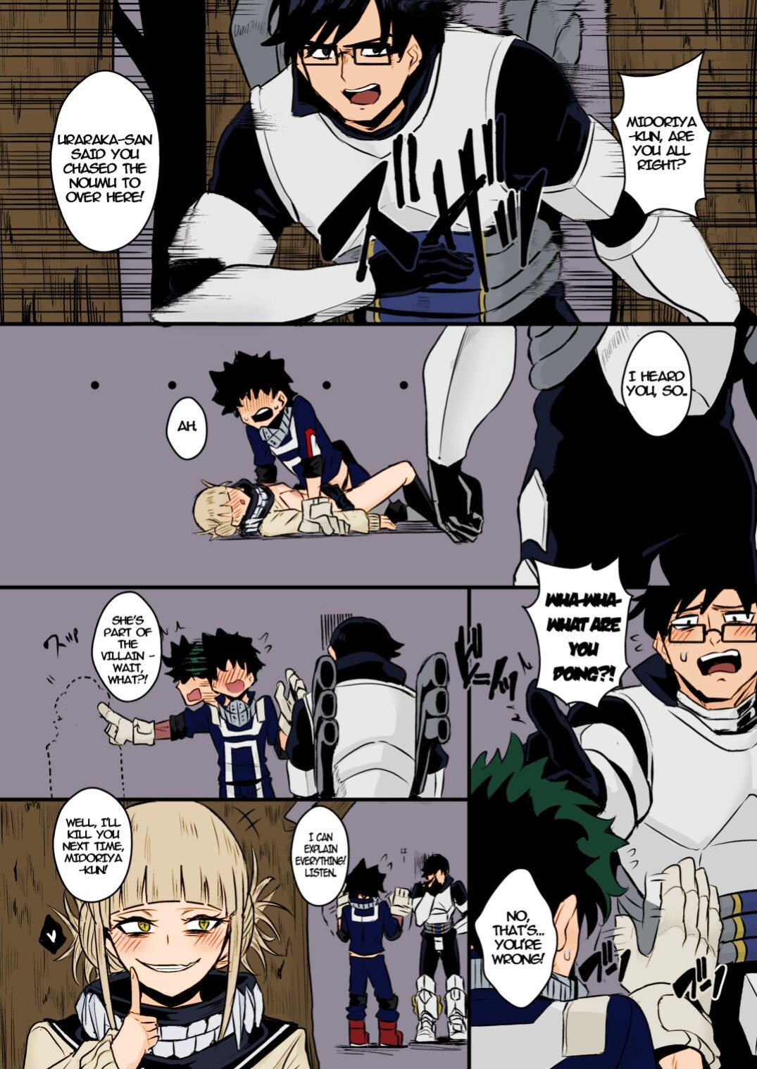 [Happouvijin (yumoteliuce)] Trap Honey (My Hero Academia) [﻿Metaphrastes] [Colorized]