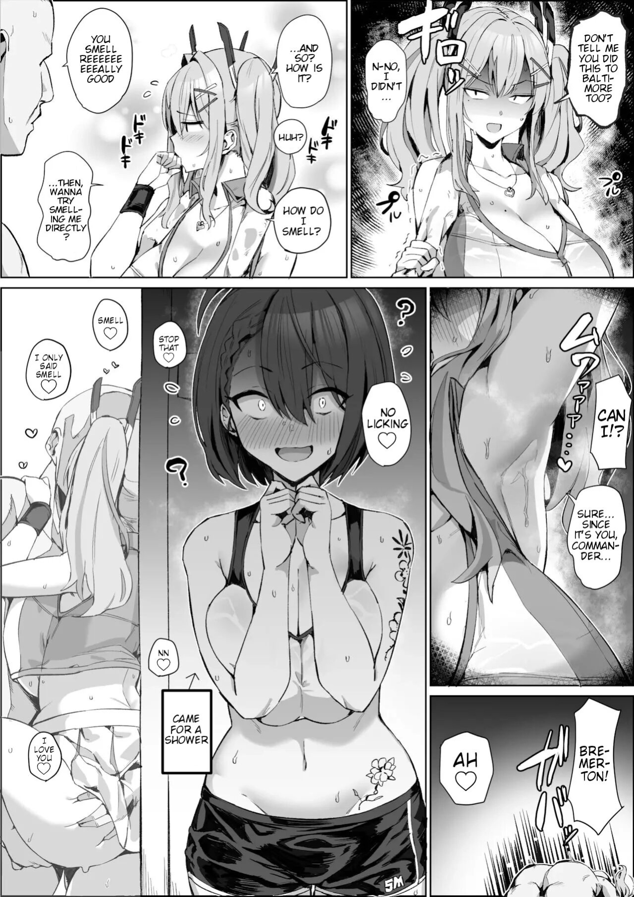 [Hotate-chan] Asekusai Hishokan wa... Suki? | Do You Like... Sweaty Secretary Ships? (Azur Lane) [JKScans]