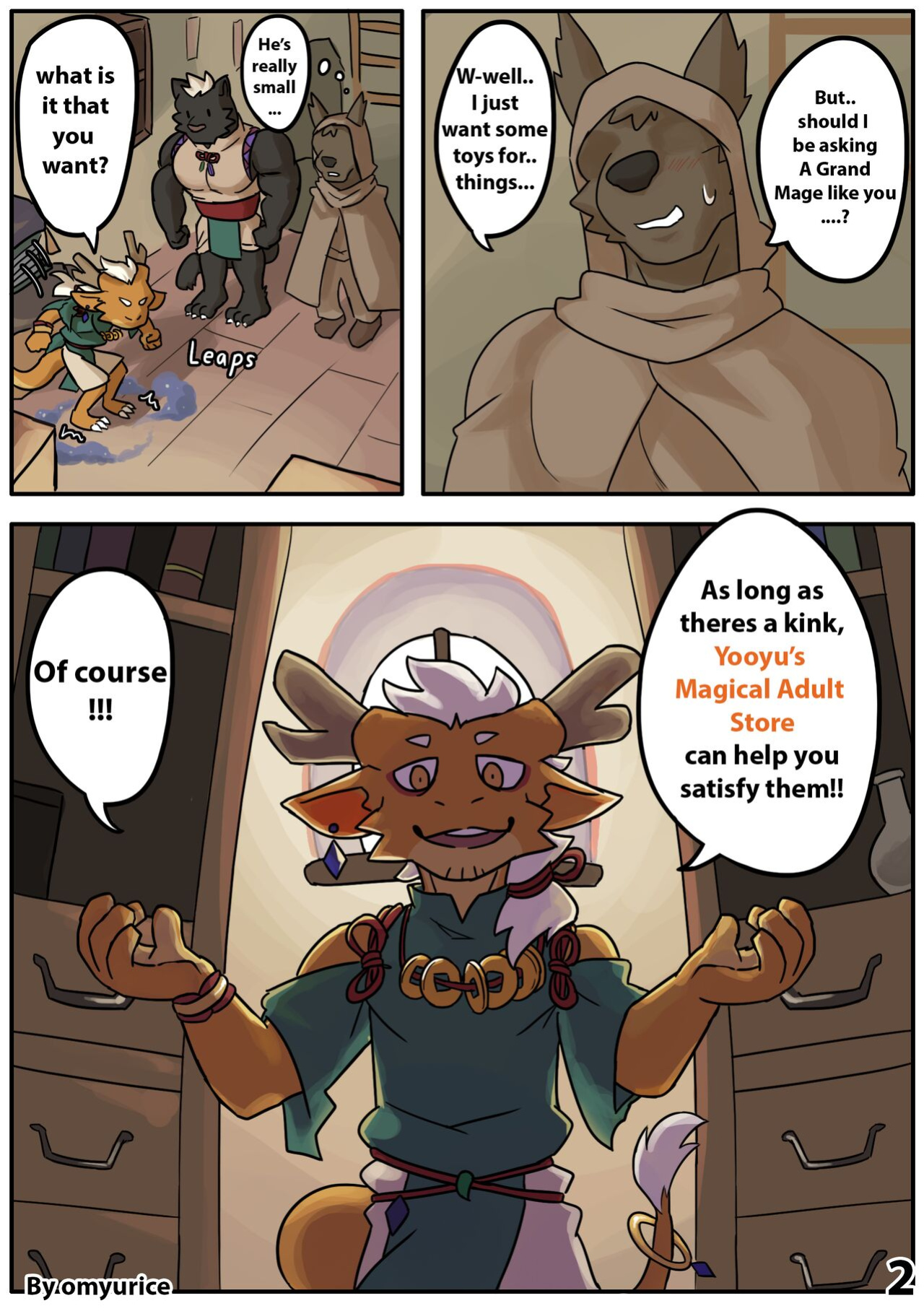 [Omyurice] Yooyu's Magical Adult Store Chapter 1