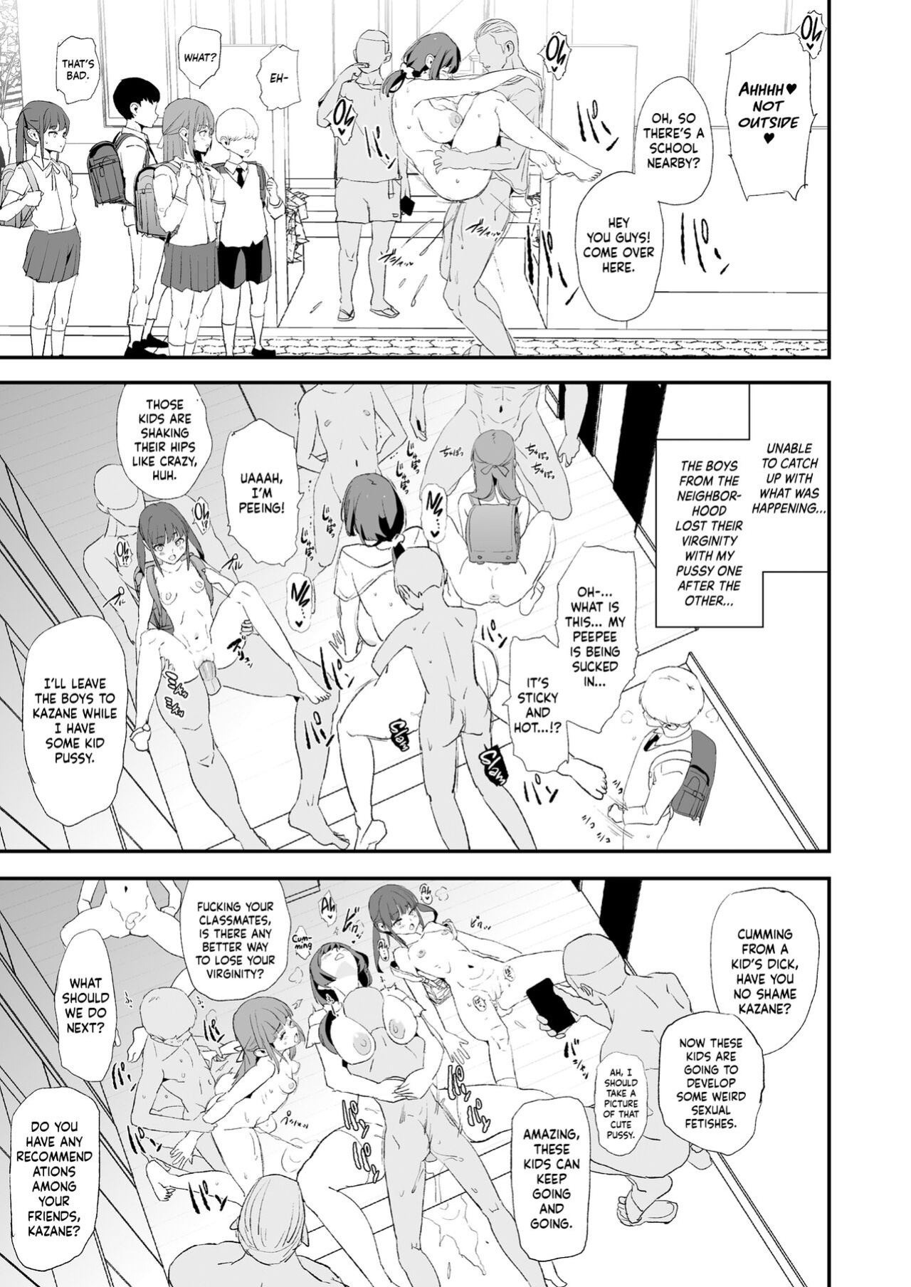 [Yami ni Ugomeku (Dokurosan)] Musume no Tsugi wa Mama Onaho - Onaho Gasshuku #2 | After The Daughter Mother Cocksleeve - Cocksleeve Camp #2 [Kinsei Translations]