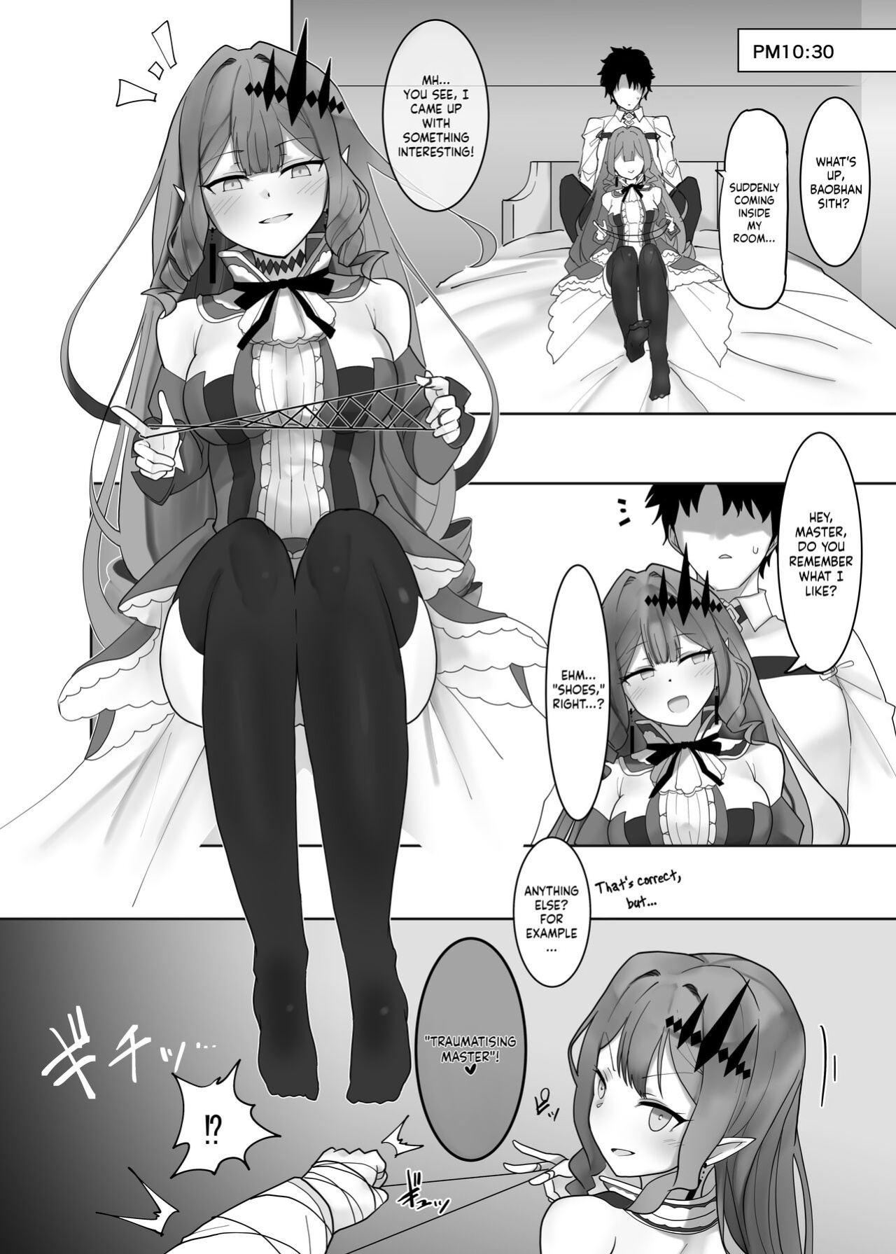 [Mochimochi Factory (Waka Mochi Ta)] Yousei Kishi Tristan o Wakaraseru Hon | Making Fairy Knight Tristan Understand (Fate/Grand Order) [LunaticSeibah]