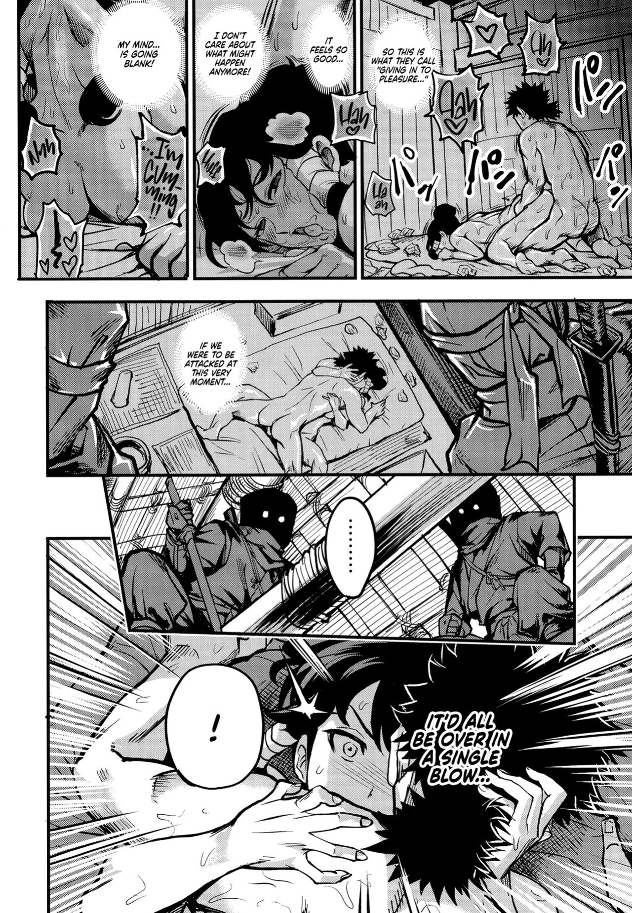 [Kougi Anmitsu (Ichiren Takushou)] Kunoichi Indochuu ~Yuzuha Kikyou hen~ | Kunoichi's Lewd Adventure ~Yuzuha's Homecoming Arc~ [Clog+RedLantern]