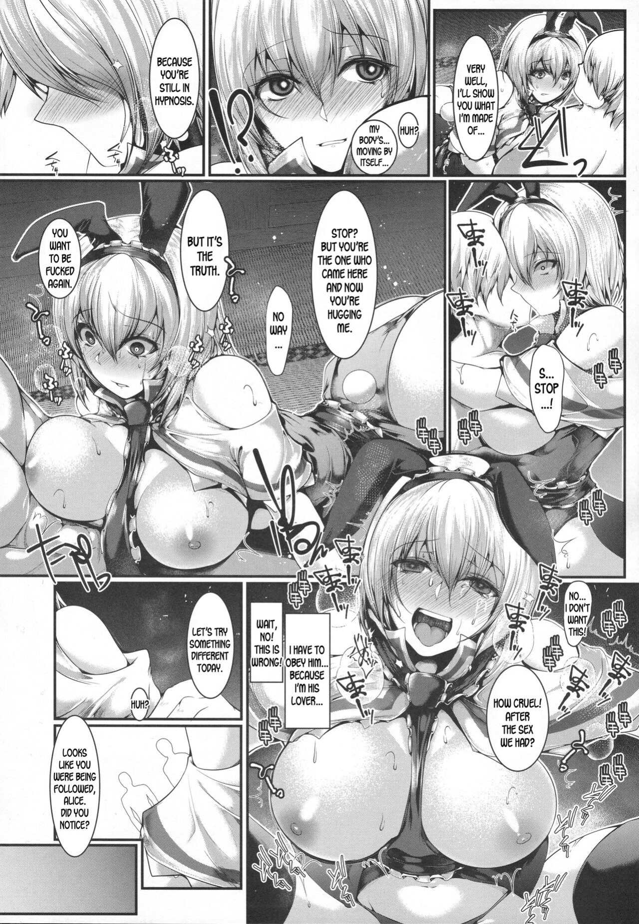 (C94) [CausCiant (Yamaiso)] Saimin Alice Bunny - Hypnotized Alice In Bunny Girl (Touhou Project) [desudesu]