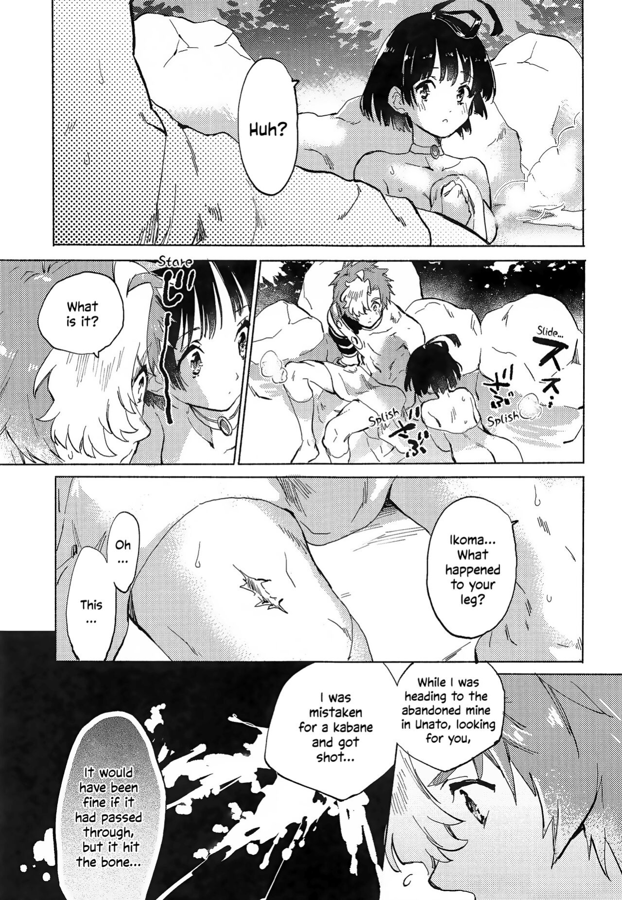 (SPARK14) [tcnc (Serizawa Nae)] Unato Yukimi Onsen IkoMume Ichaicha Ippaku Futsuka no Tabi | Unato Snow Viewing Hot Springs – The One Night, Two Days Making Out Trip of IkoMume (Kabaneri of the Iron Fortress) [EHCOVE]