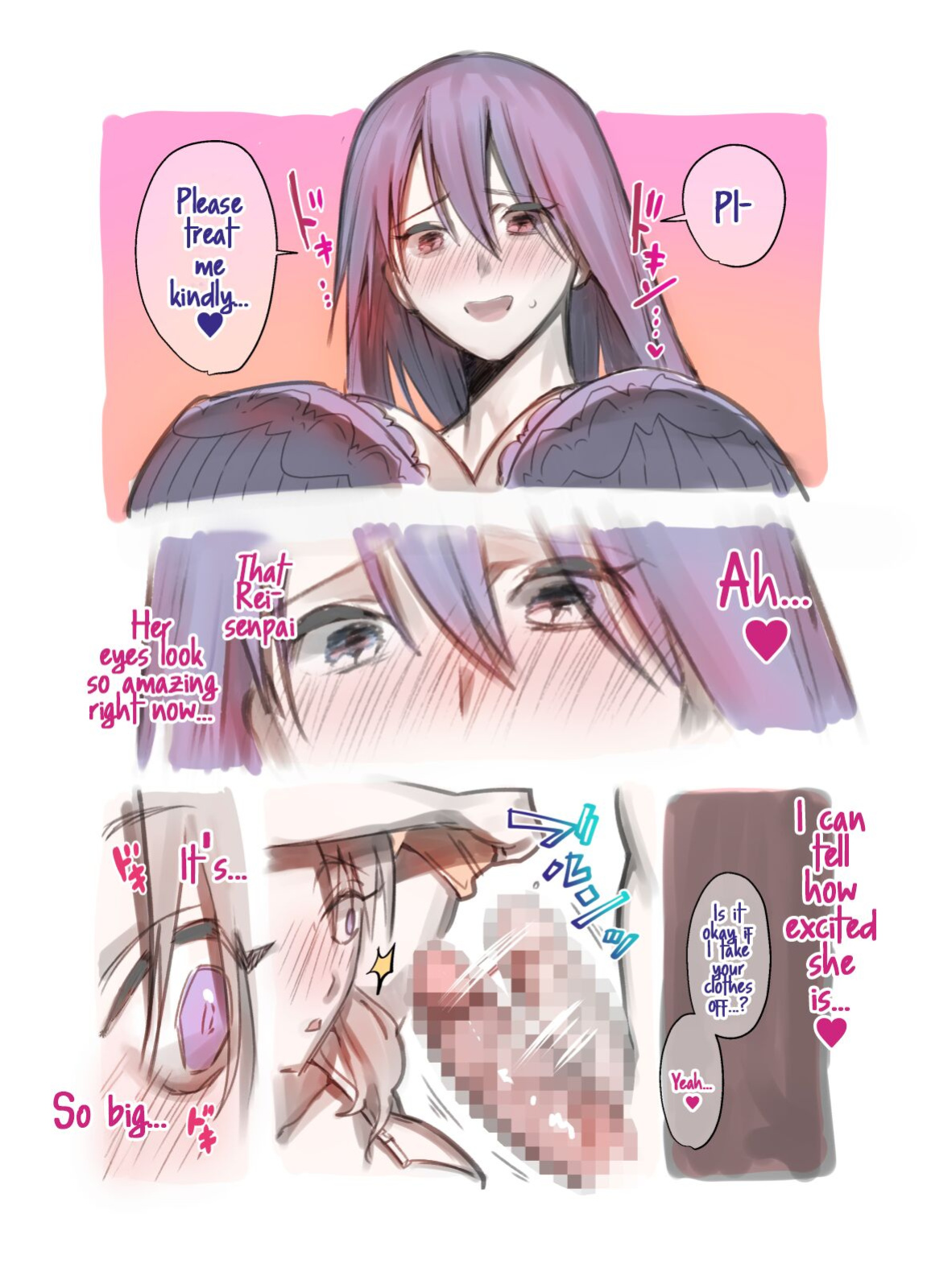 [Tosha Pink (Chimeda)] Daisuki na Senpai ga Futanari datta kedo Mushiro Shiawase desu | My Beloved Senpai is a Futanari!? I'm So Happy! [Mr_Person]