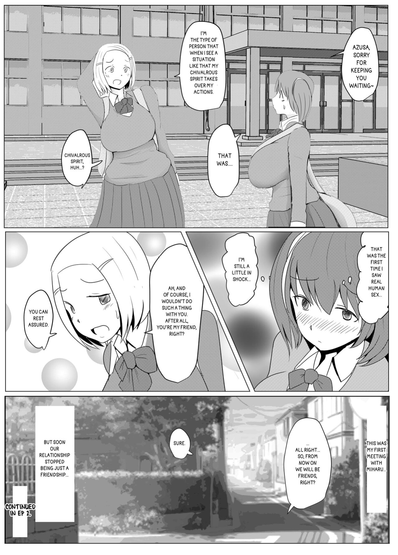 [Pal Maison] The Mating Diary Of An Easy Futanari Girl ~Girls-Only Breeding Meeting - Part Three, Ep 1~ [Futackerman]