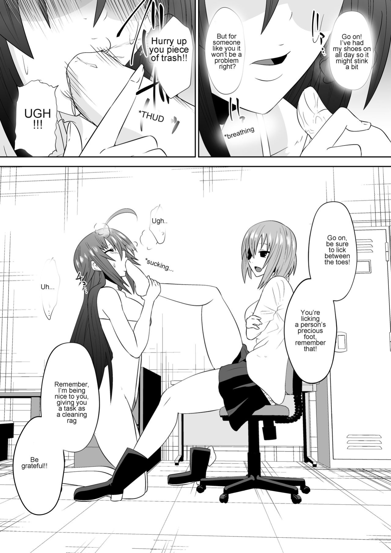 [Shihai Shoujo (Dining)] Zetsubou Houkai Urashakai | The collapsed Underworld of Despair (Medaka Box) [Zeus777]