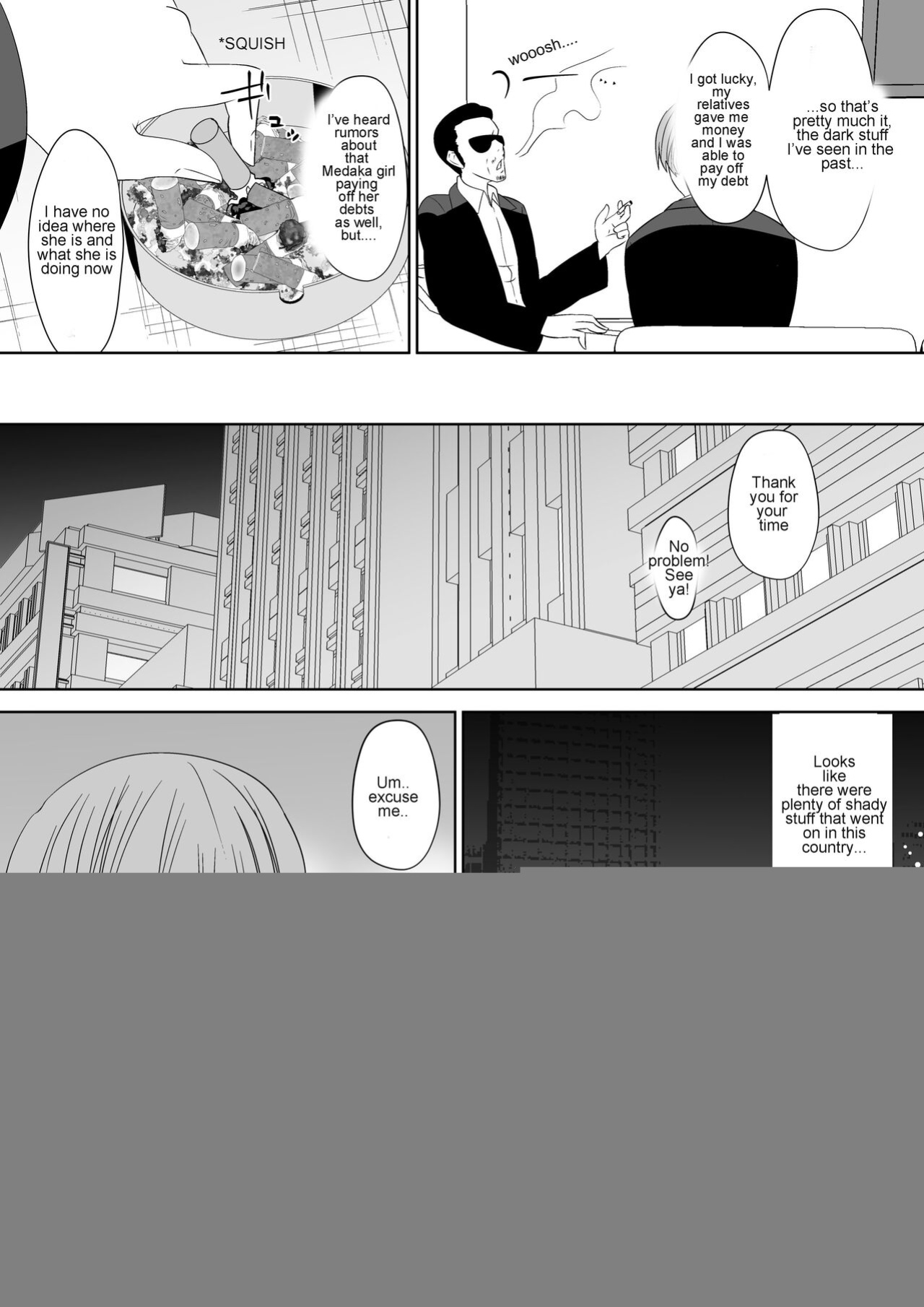 [Shihai Shoujo (Dining)] Zetsubou Houkai Urashakai | The collapsed Underworld of Despair (Medaka Box) [Zeus777]
