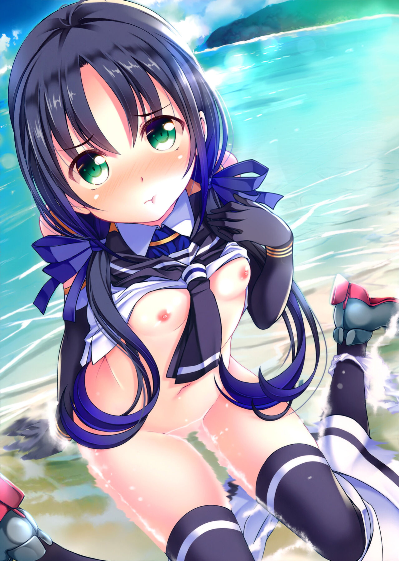 (C90) [Part K (Hitsujibane Shinobu)] Suzukaze to Ichaicha Biyori | Nice and Lovely Days with Suzukaze (Kantai Collection -KanColle-) [Black Grimoires]