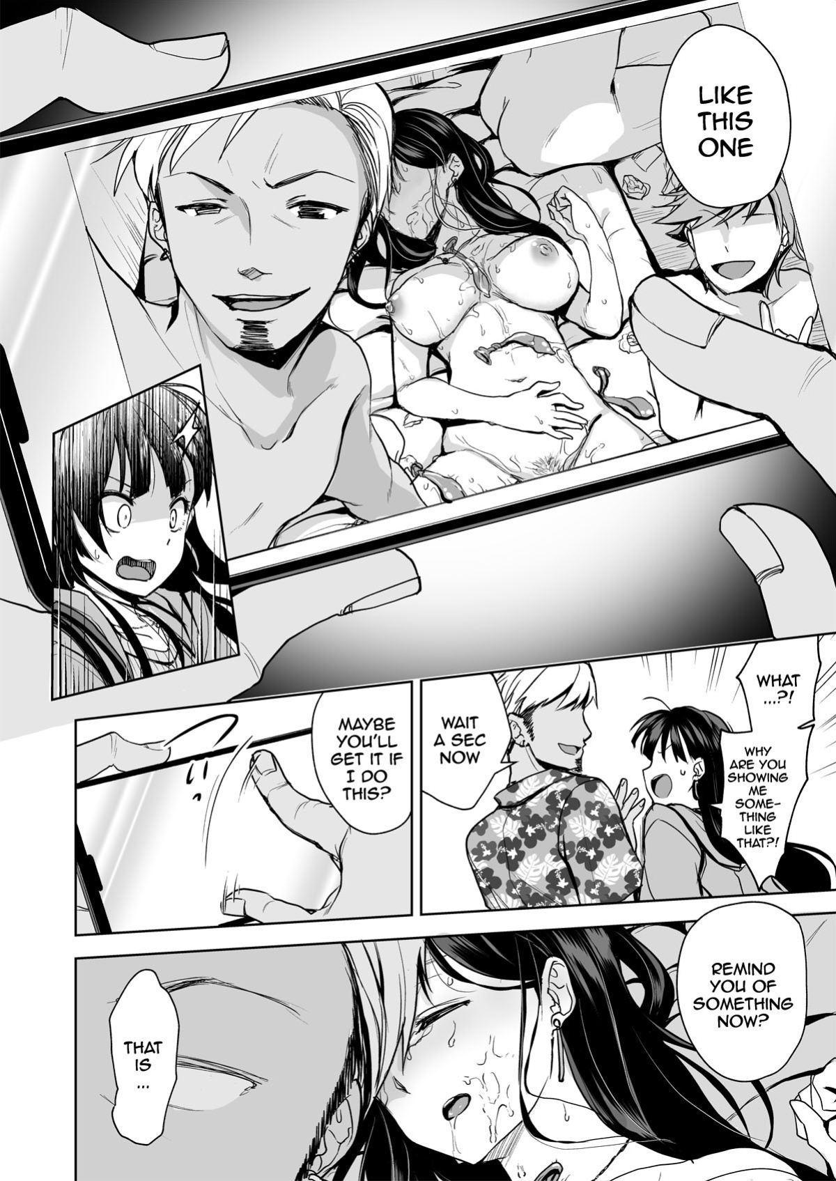 [Touketsu Shamen (Touketsu)] Omoide Wa Yogosareru -Bijin na Kanojo ga Ochiru Made- | Disgraced Memories -Until His Beautiful Girlfriend Gives In-
