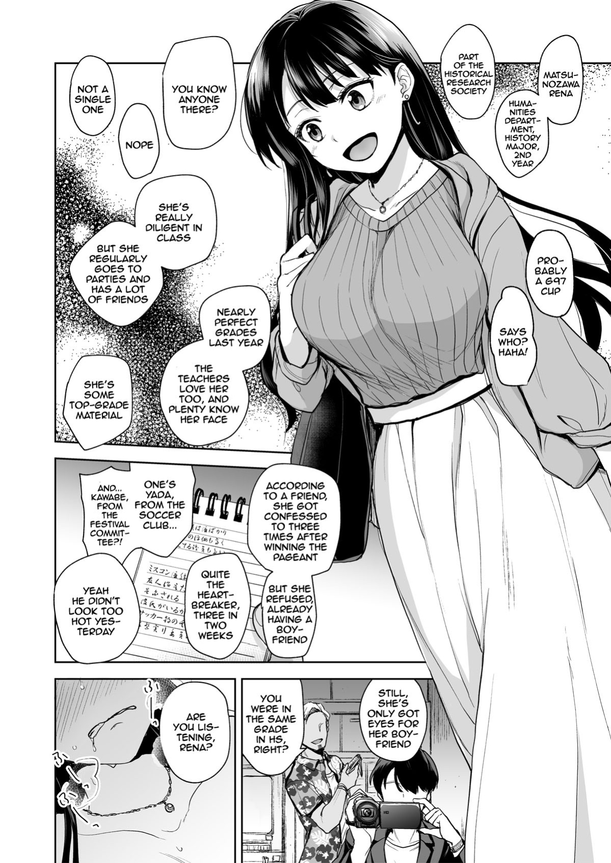 [Touketsu Shamen (Touketsu)] Omoide Wa Yogosareru -Bijin na Kanojo ga Ochiru Made- | Disgraced Memories -Until His Beautiful Girlfriend Gives In-