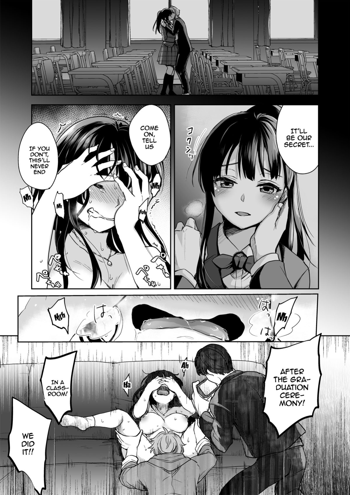 [Touketsu Shamen (Touketsu)] Omoide Wa Yogosareru -Bijin na Kanojo ga Ochiru Made- | Disgraced Memories -Until His Beautiful Girlfriend Gives In-