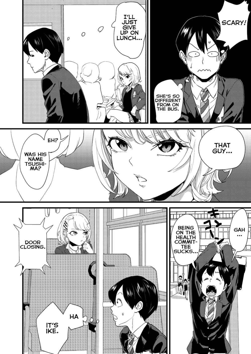 [Bonhoban (Bon Ho)] Galko wa Bus de Zecchouchuu | Gyaru Girl Climaxes on Bus [Lean CR Scans]