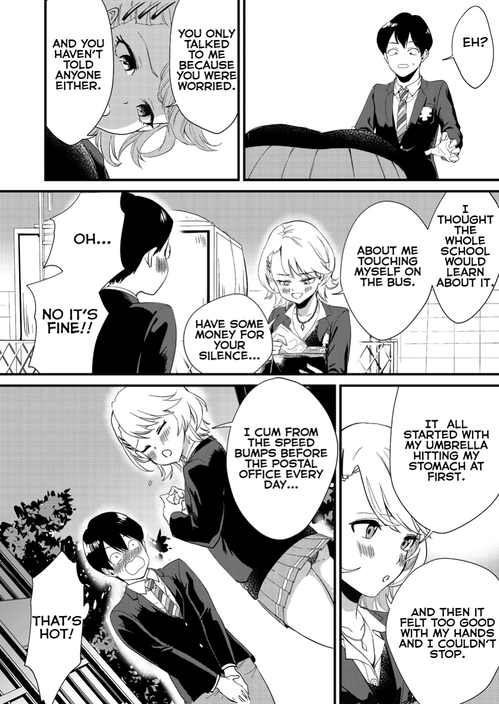 [Bonhoban (Bon Ho)] Galko wa Bus de Zecchouchuu | Gyaru Girl Climaxes on Bus [Lean CR Scans]