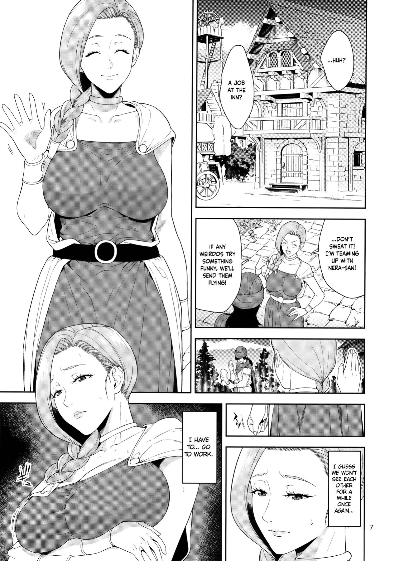 (C92) [JACK-POT (Jyura)] Tenkuu no Shoufu | The Heavenly Whores (Dragon Quest V) [cutegyaruTL]