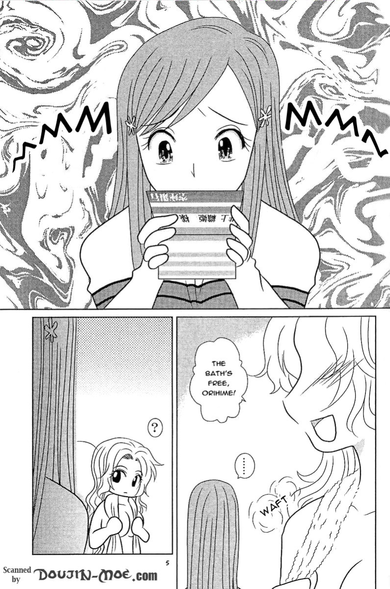 [Kame no Ko (荒井輝, Kamei Kaori)] Furomanga | Eromanga (BLEACH) [EHCOVE]
