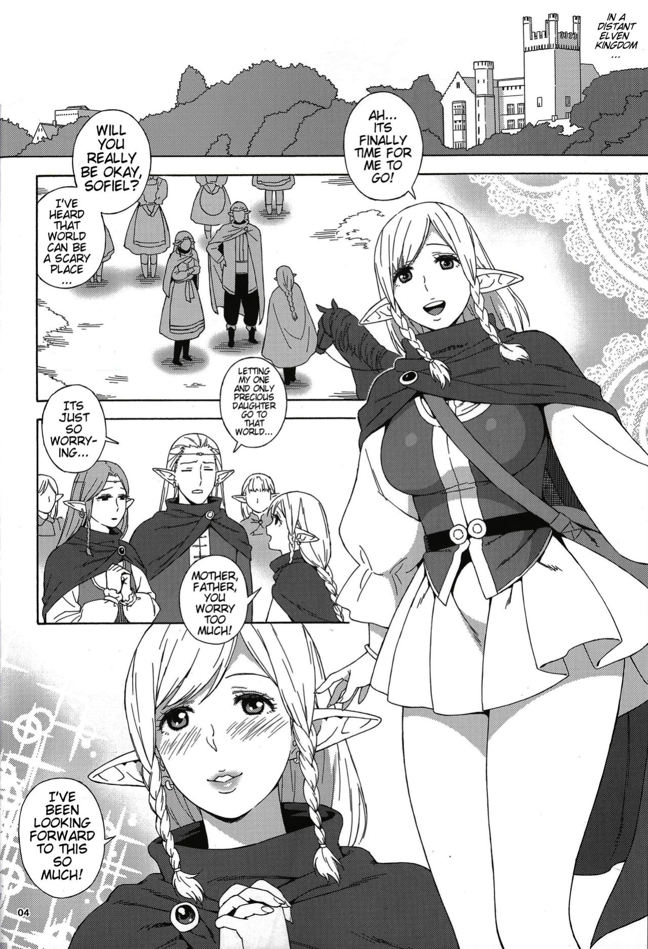 (C89) [666PROTECT (Jingrock)] Tenkousei JK Elf -Houkago Choukyou Jugyou- {Hennojin+Tremalkinger}