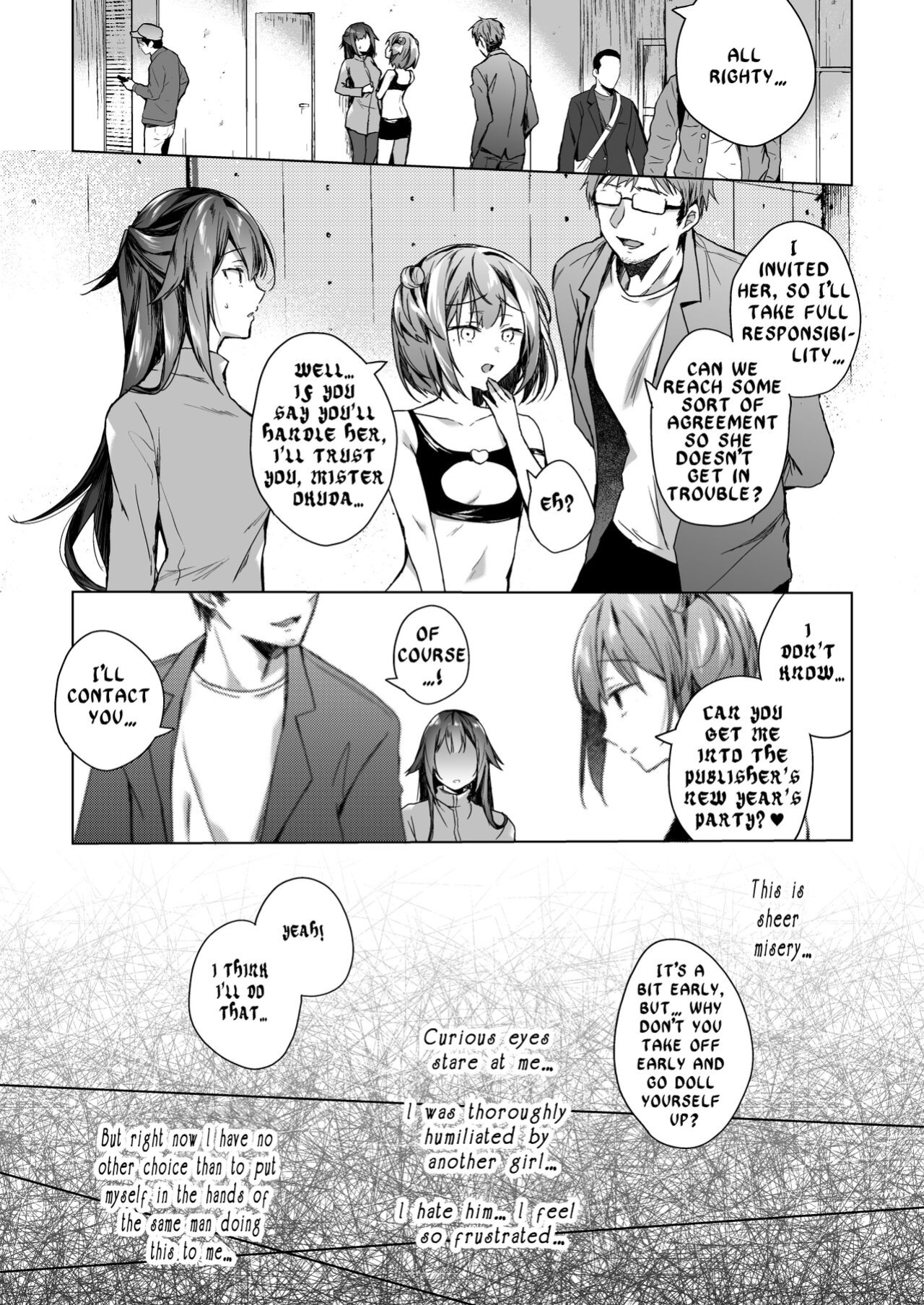 [Hirahira (Hirari)] Doujin Event no Shucchou Henshuubu ni Itta Hi kara Tsuma no Yousu ga... 2 | My Wife Has Been Acting Weird Since the Doujin Convention…2