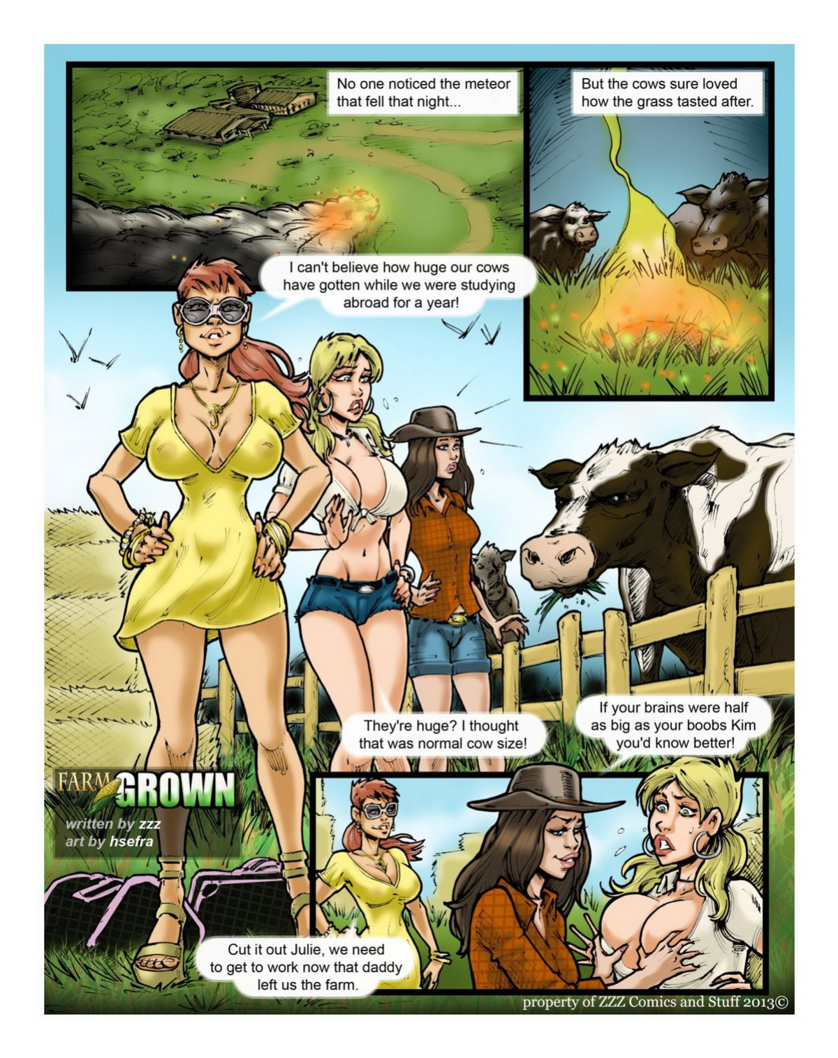 ZZZ Comics - Farm grown
