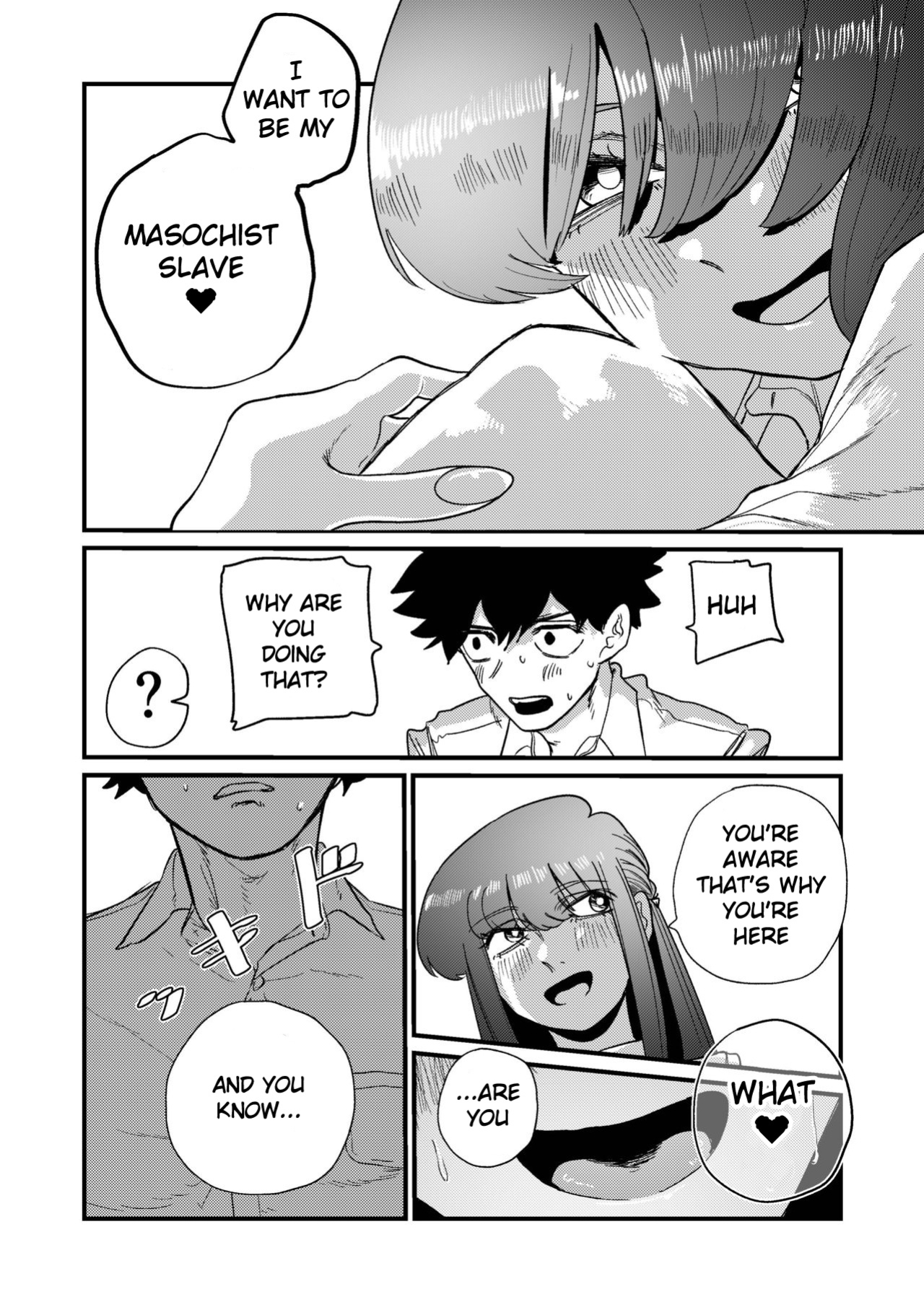 [Momoya (Momo Chobi)] Maso Gari Nishino-san | Masochist Hunter Nishino [Maso Translations]