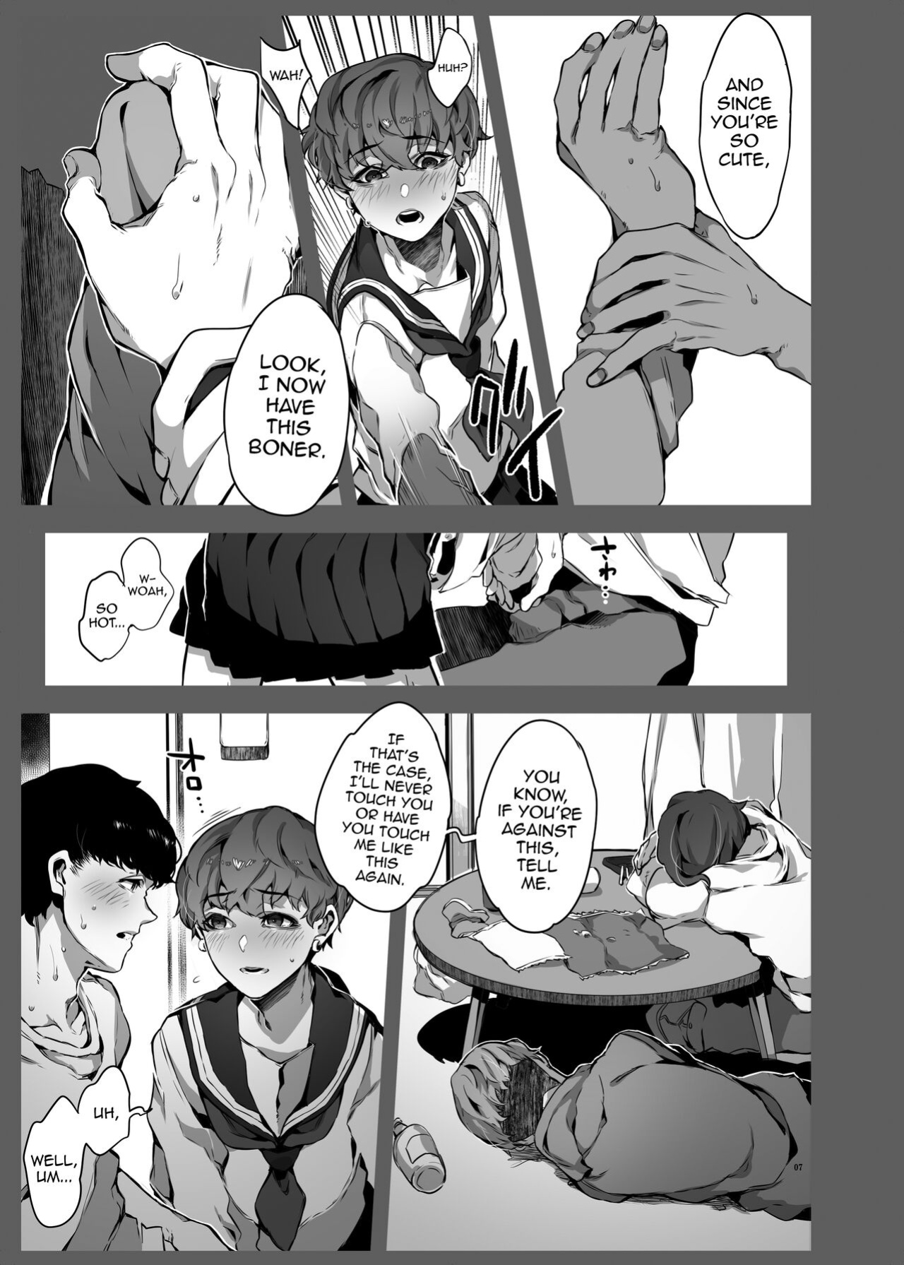 [Nani (Nanita)] One Room de Sailor Fuku ni Kigaetara [mysterymeat3]