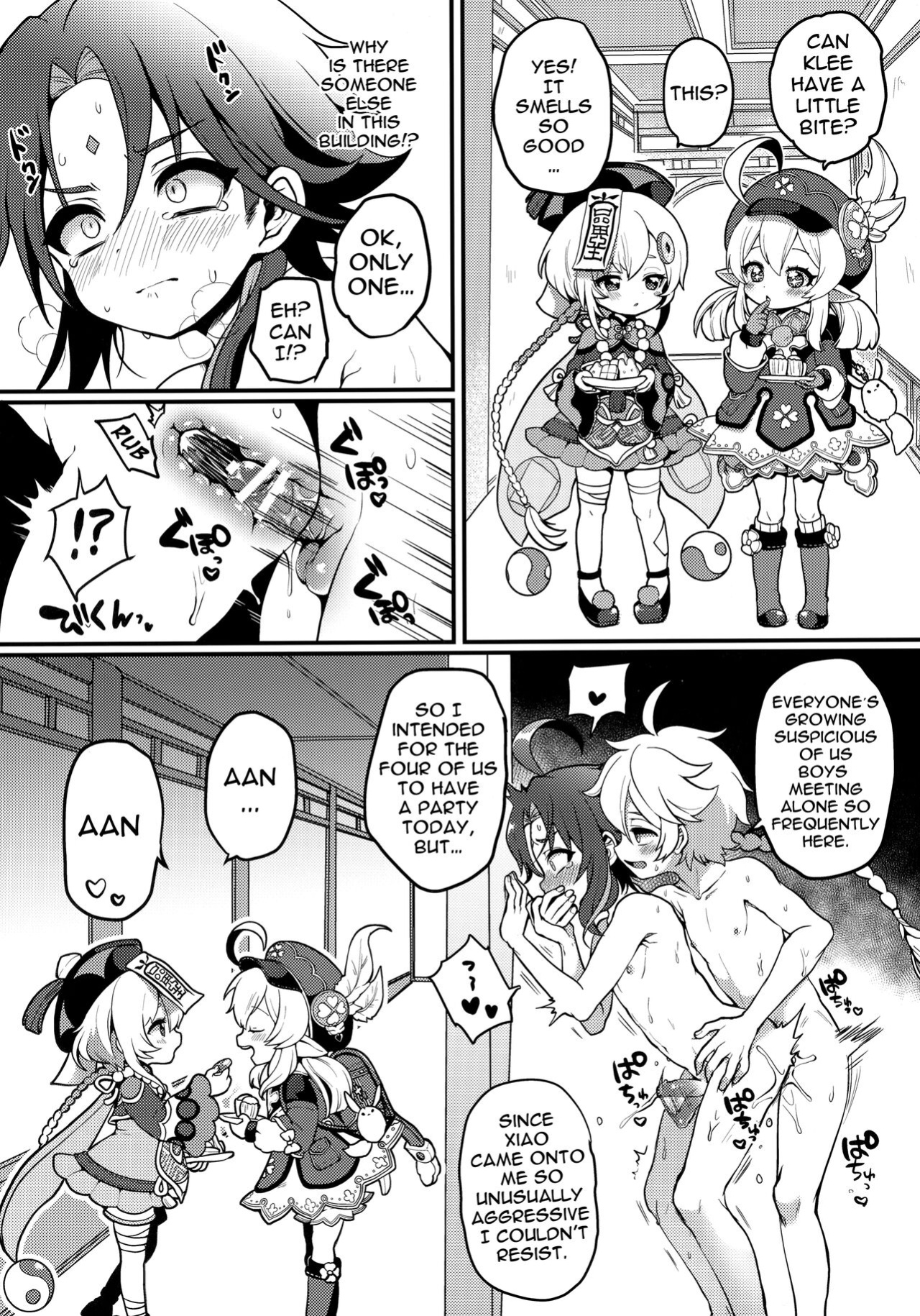[Koneko Gumi (Poron)] AetherXiao ga Tsubo no Naka de Ecchi Suru Hon (Genshin Impact) [Doujins.com]