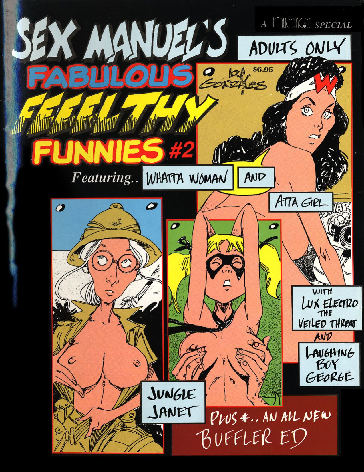 Sex Manuel - Fabulous Feeelthy Funnies Vol. 1 & 2