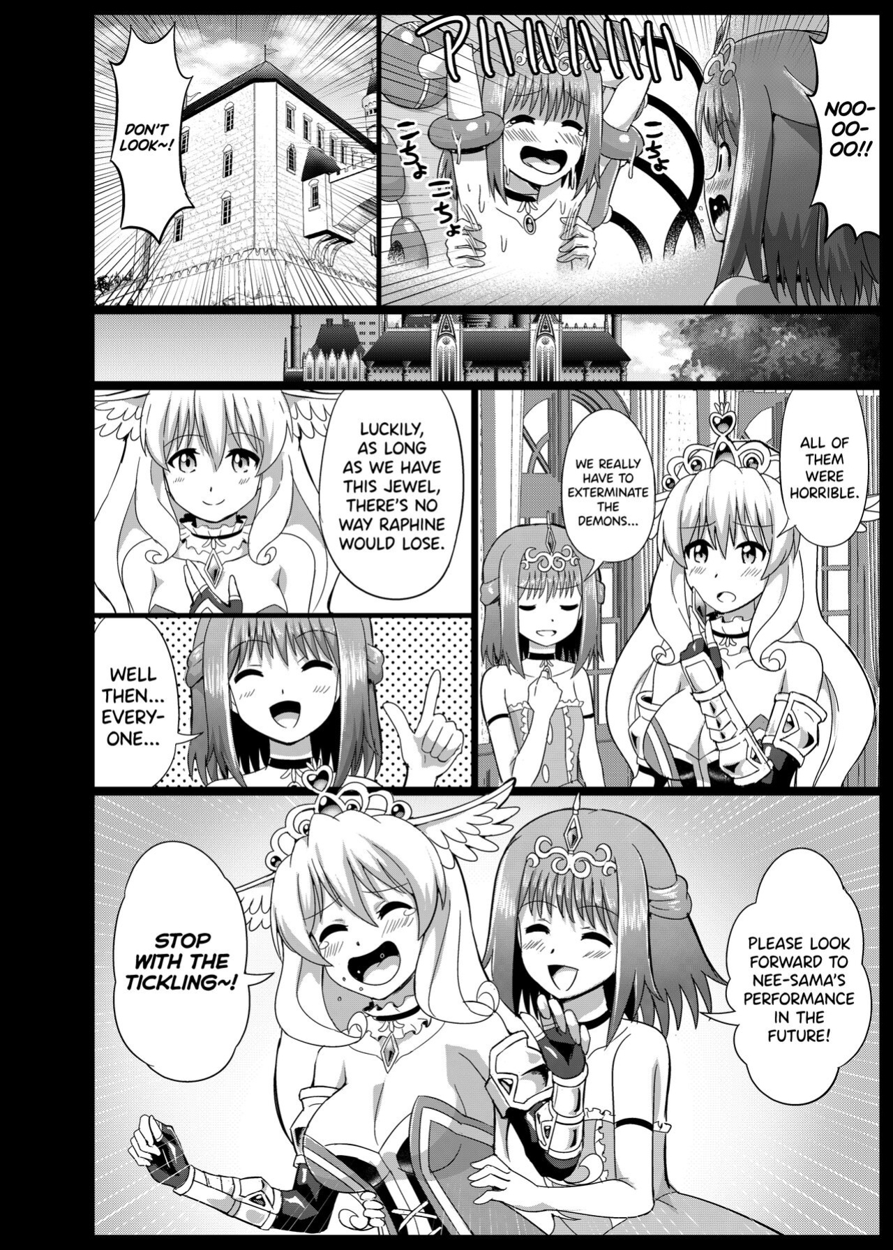 [Muriyari Egao (Mokoyana)] Himekishi Tettei Kusuguri Jigoku 2 [biribiri]