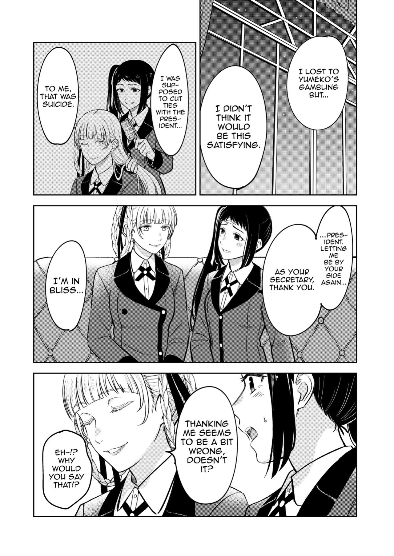 [Mushiyaki (Kanbayashi Makoto)] KiraSaya Manga (Kakegurui) {WSDHANS}