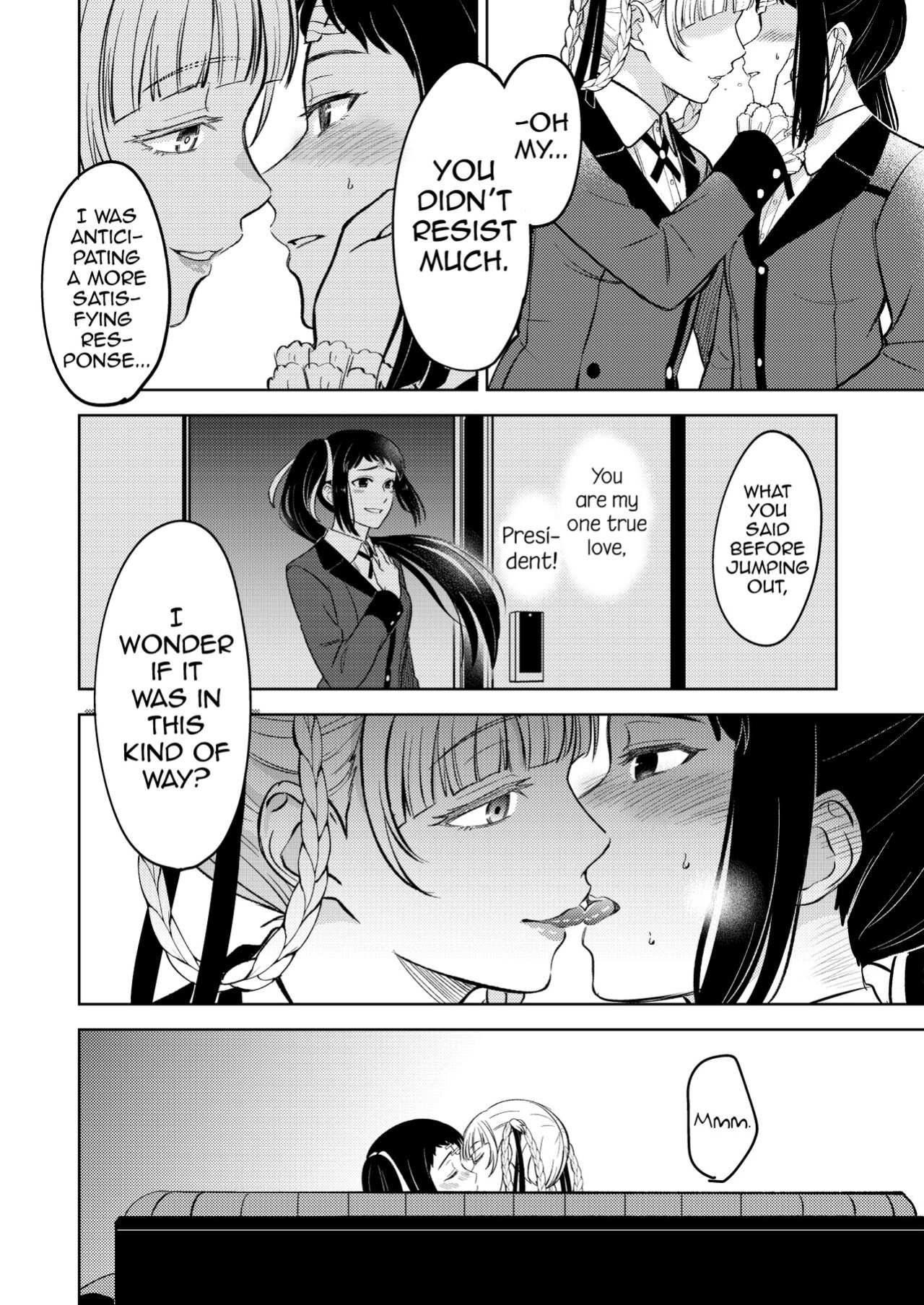 [Mushiyaki (Kanbayashi Makoto)] KiraSaya Manga (Kakegurui) {WSDHANS}