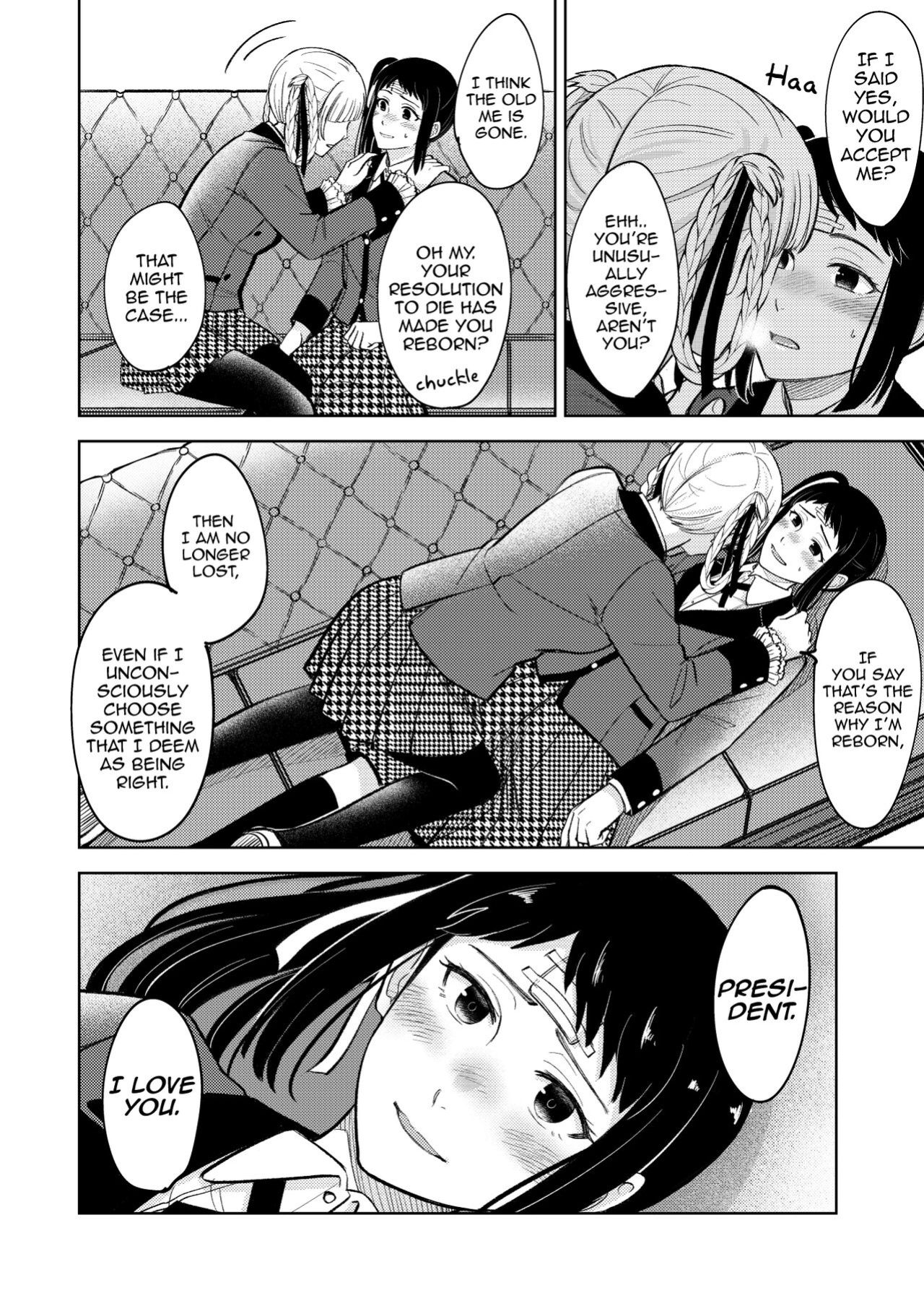 [Mushiyaki (Kanbayashi Makoto)] KiraSaya Manga (Kakegurui) {WSDHANS}