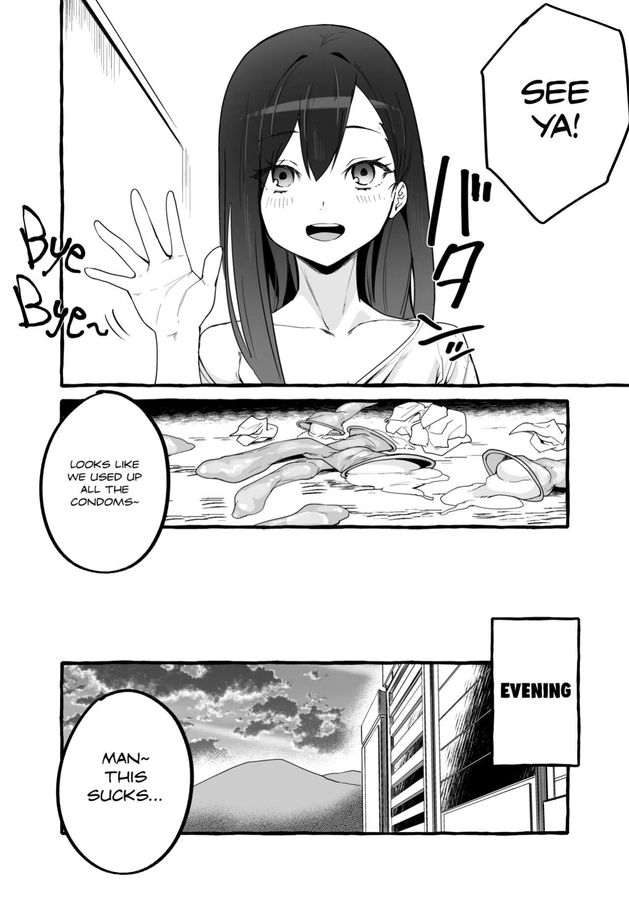 [Fuguta-ke] Kyonyuu Motokano o Tomete Agetara Orei ni Shiboritoraremakutta Hanashi. | A Story About How I Let My Busty Ex-Girlfriend Stay Over and Got Milked Dry in Return. [Nisor]