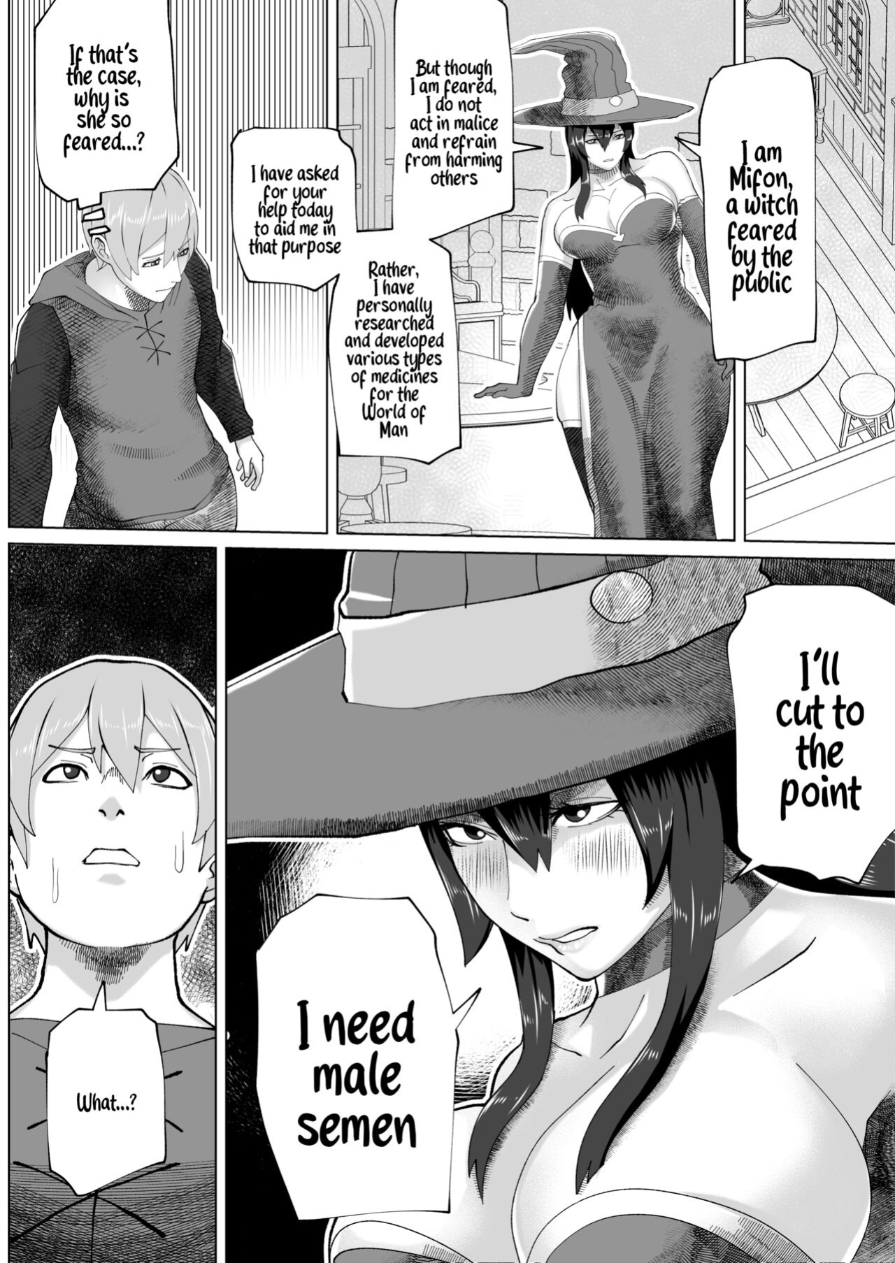 [bekobeko] Futanari Majo no Mori | The Futanari Witch's Forest