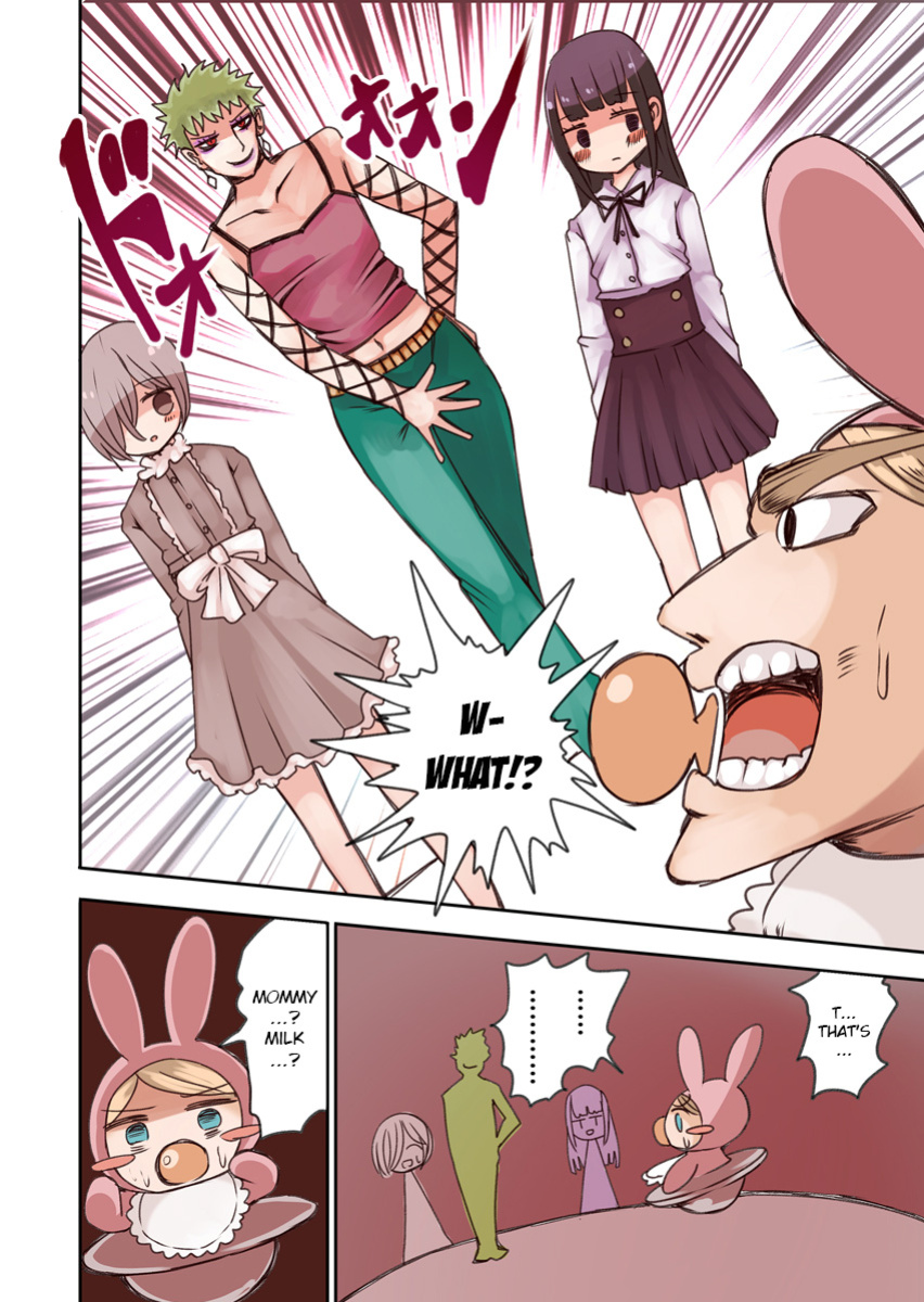 [Murasaki Nyanko Bar (Vae)] OtaCir no Josou Danshi vs Aka-chan Seijin | Crossdressing Otaku vs Baby Alien [MintVoid]