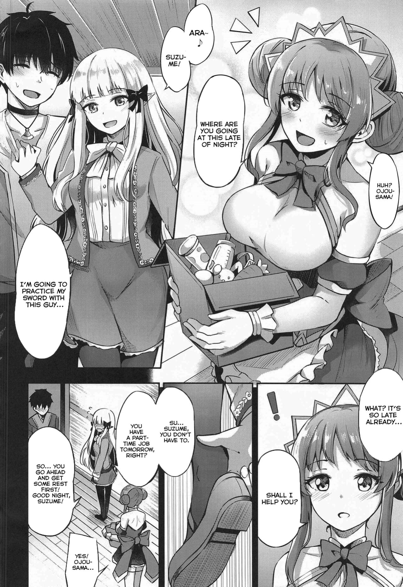 [Koniro Kajitsu (KonKa)] Saren Ojou-sama Gomennasai (Princess Connect! Re:Dive) [Tomoshibi]
