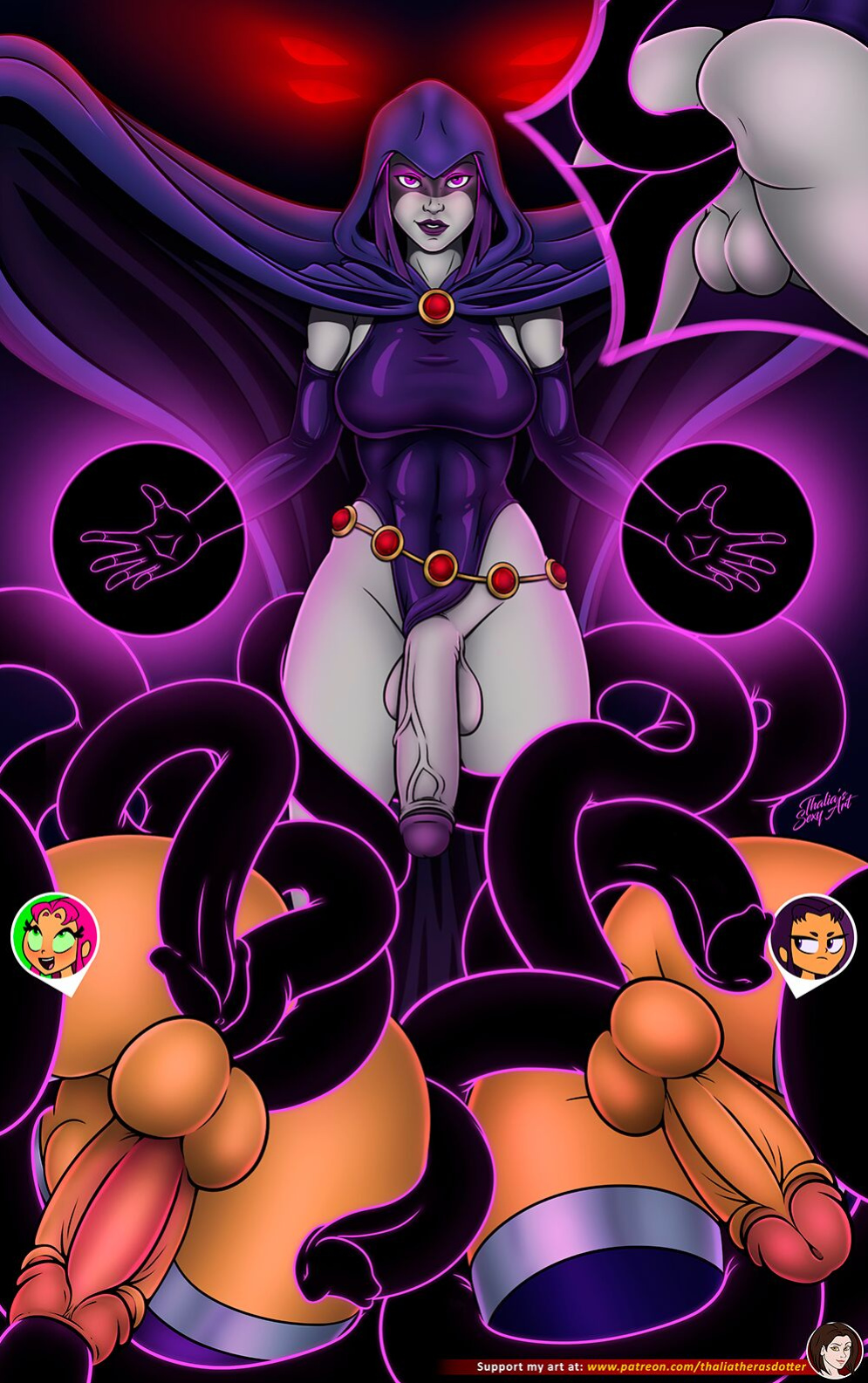 [Thalia Therasdotter] Ravenous Raven (Teen Titans)