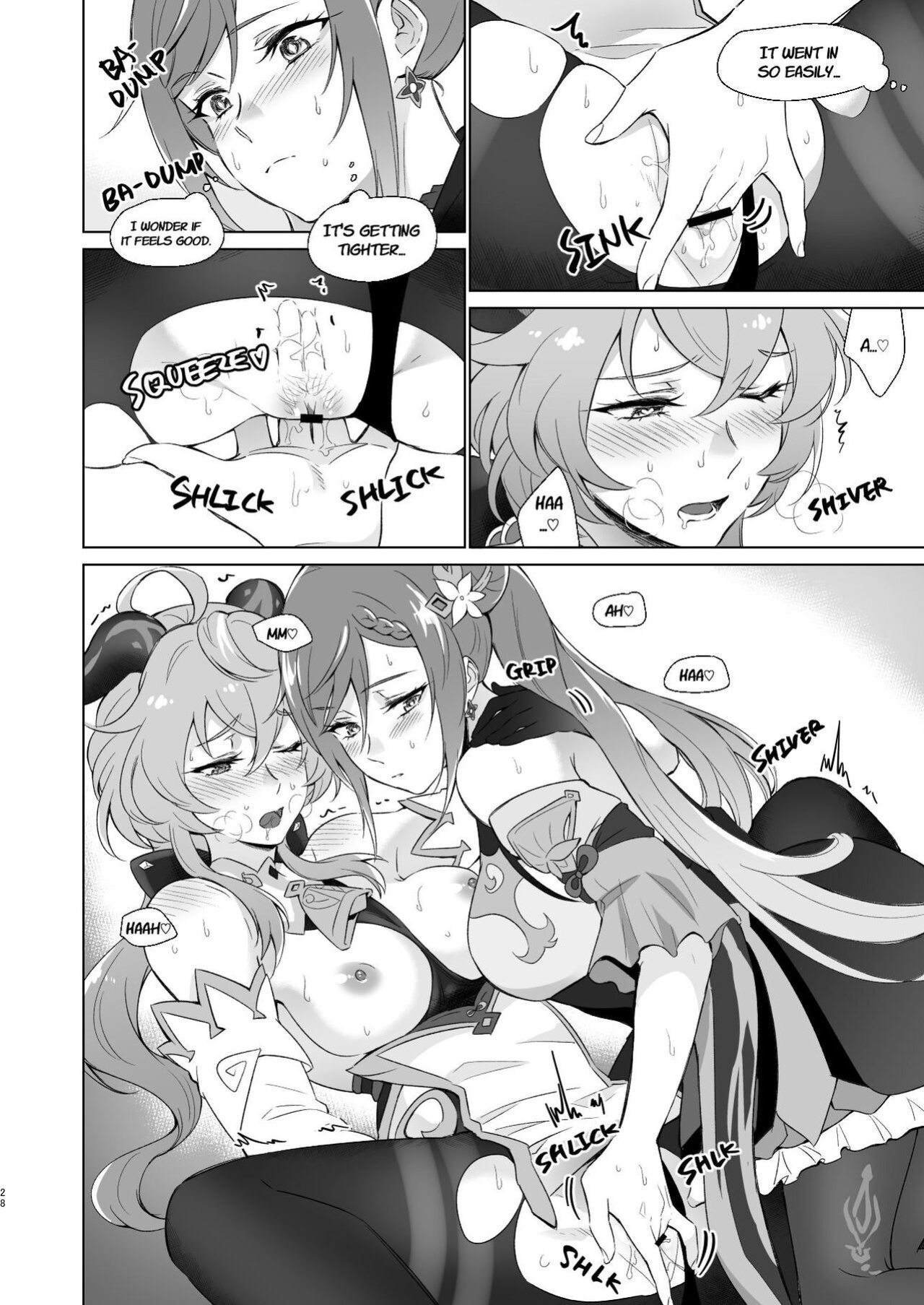[World of Pure (Negom)] Ganyu to Ecchi ga Shitai! - Sleep with me, Ganyu (Genshin Impact)