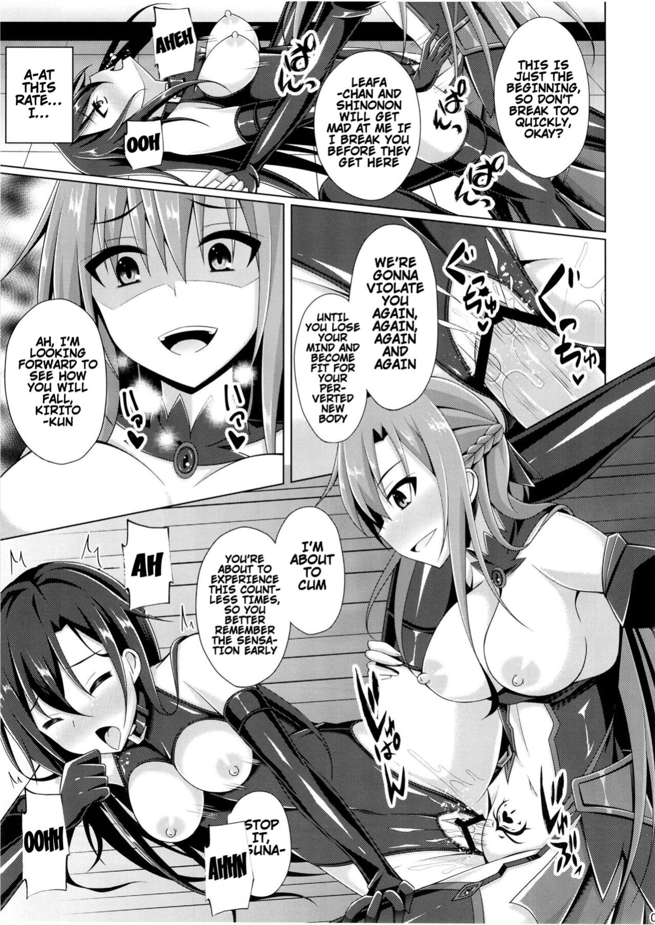 [Imitation Moon (Narumi Yuu)] Kuro no Kenshito Yobareta Ore wa mou nai... | There's Nothing Left Of Me From When I Was The Black Knight (Sword Art Online)