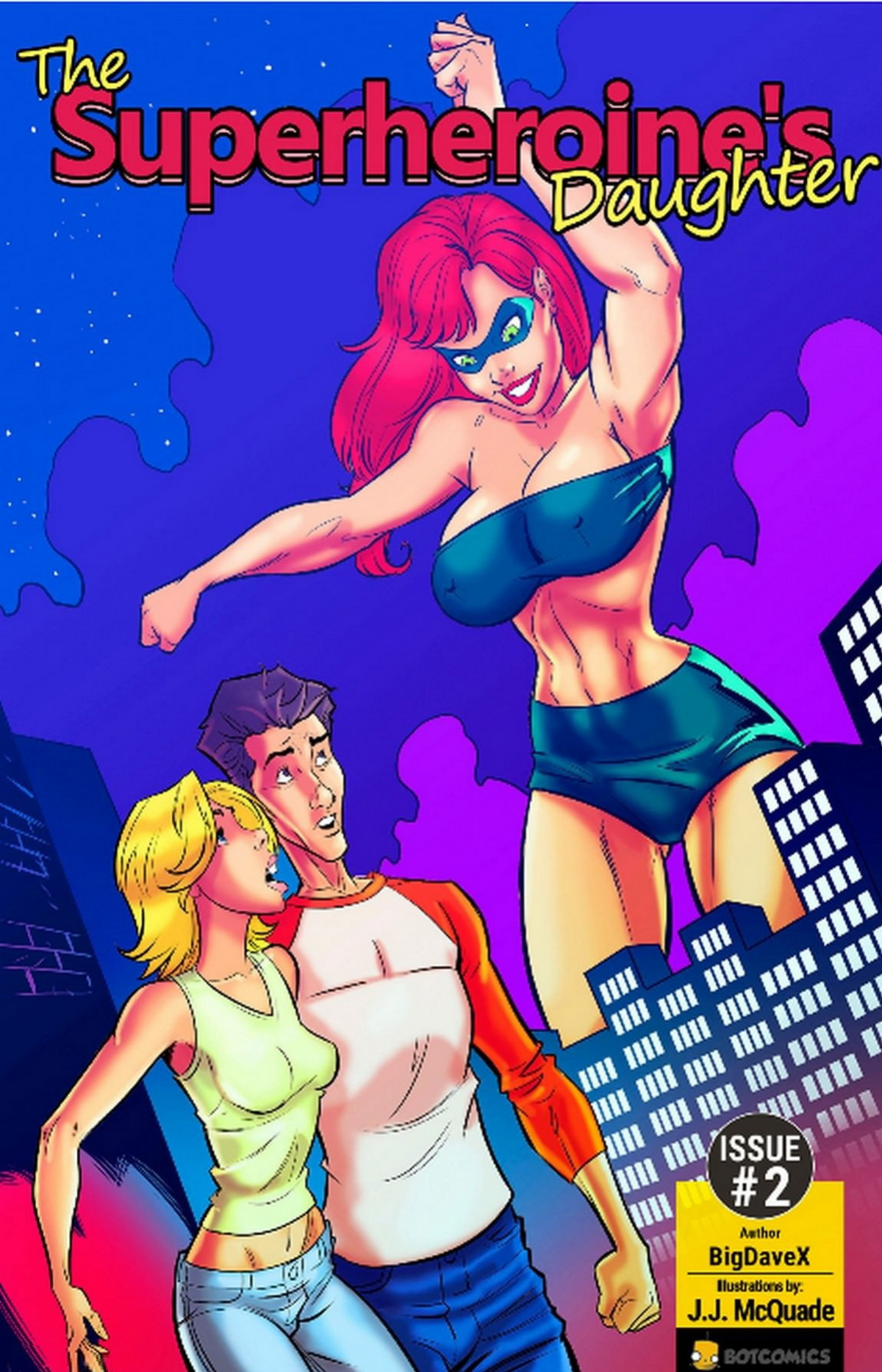 BotComics - The Superheroine’s Daughter 1-3