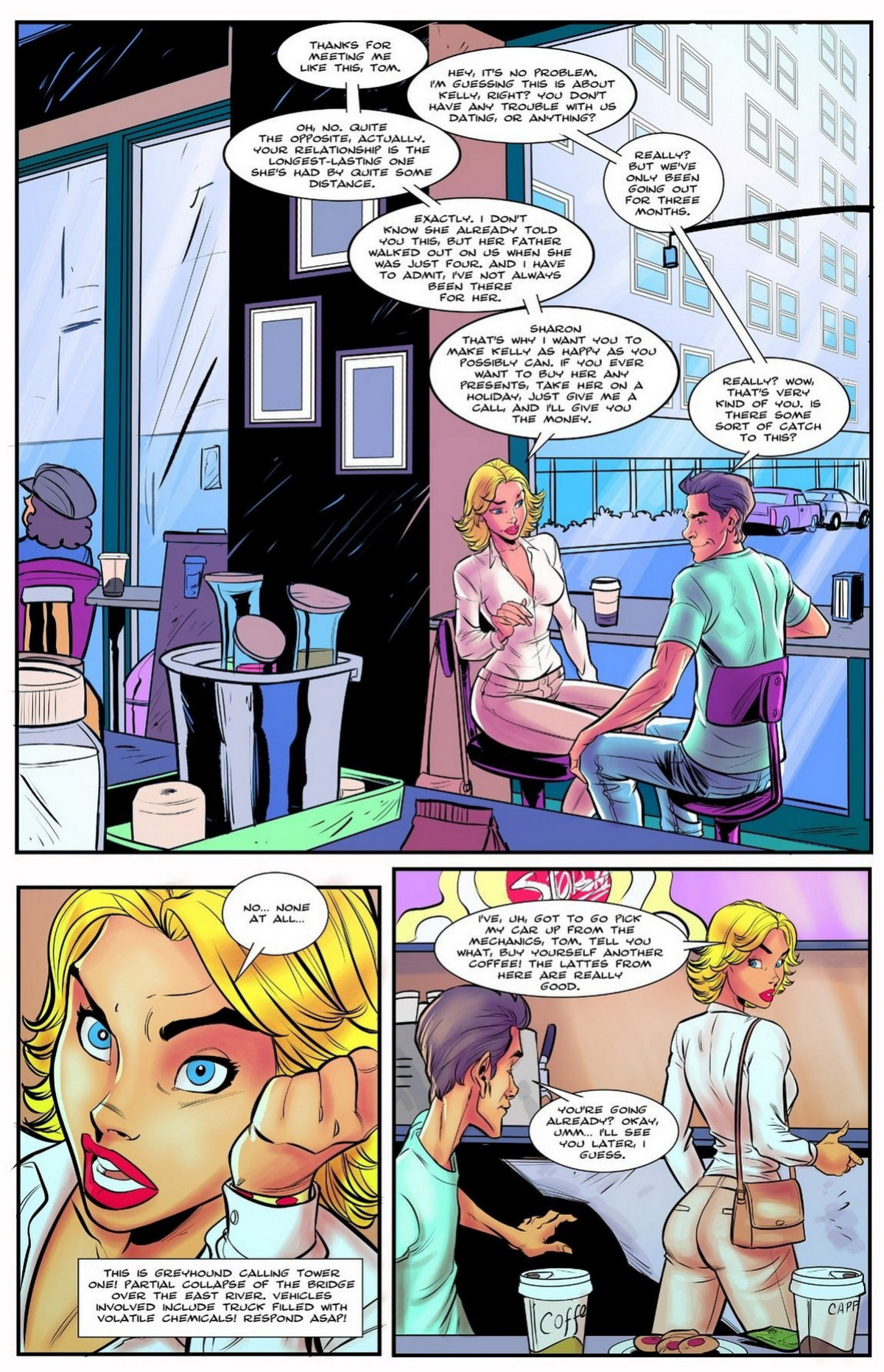 BotComics - The Superheroine’s Daughter 1-3