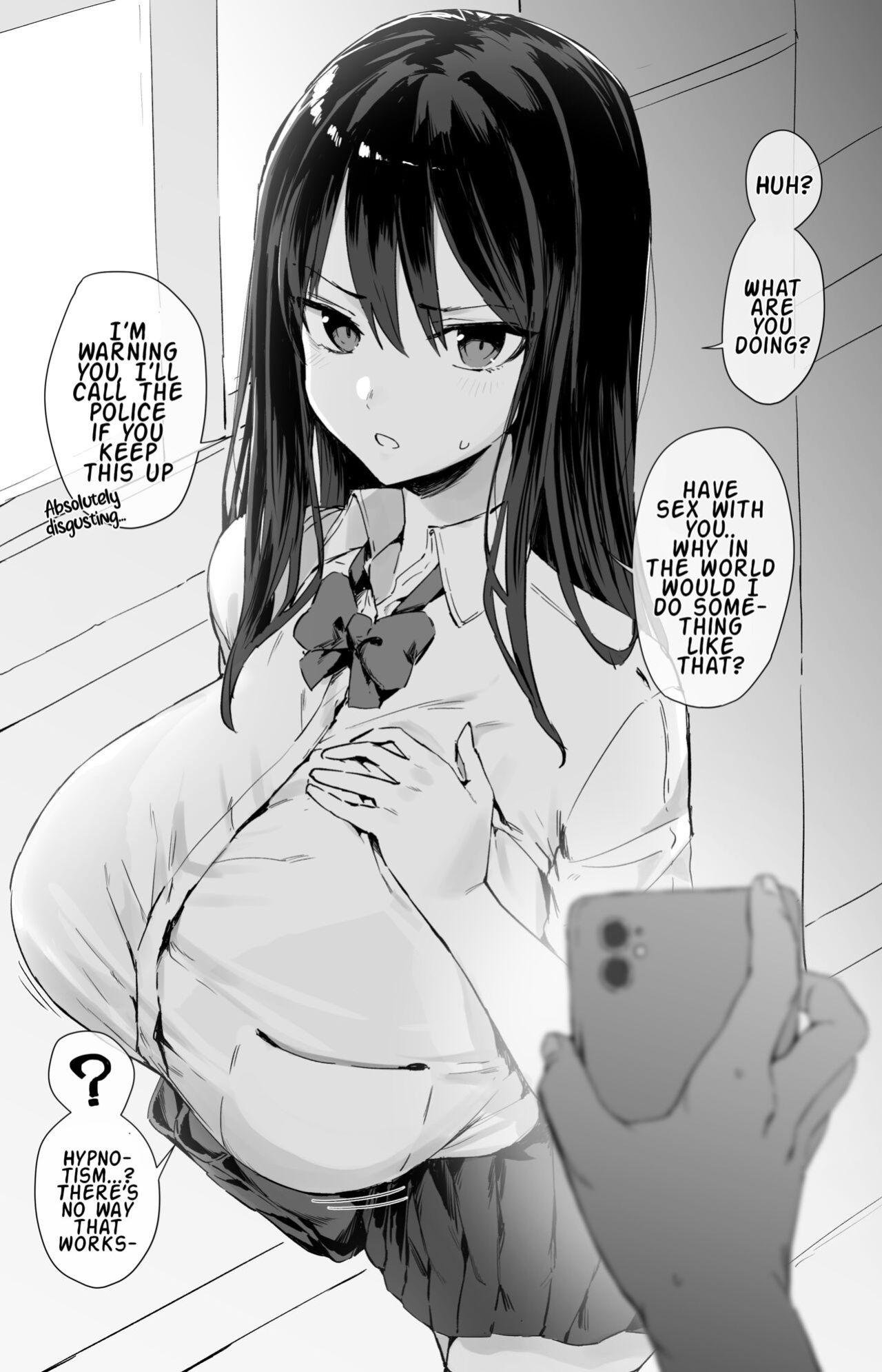 [Hotate-chan] Saimin sarechau JK | Hypnotizing a High-Schooler
