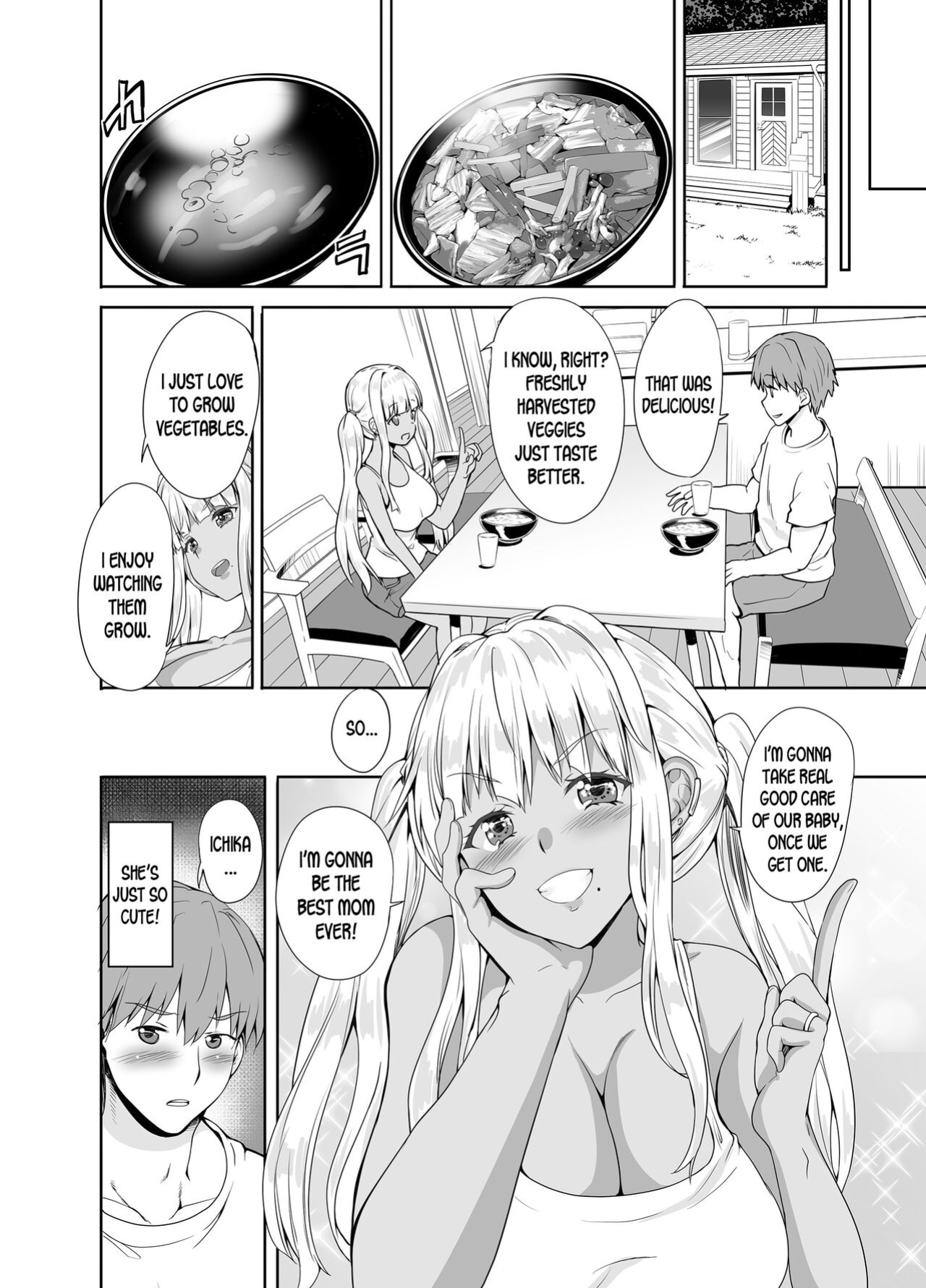 [Sweet Avenue (Kaduchi)] Zoku Inaka no Kuro Gal JK to Kekkon shimashita [desudesu]